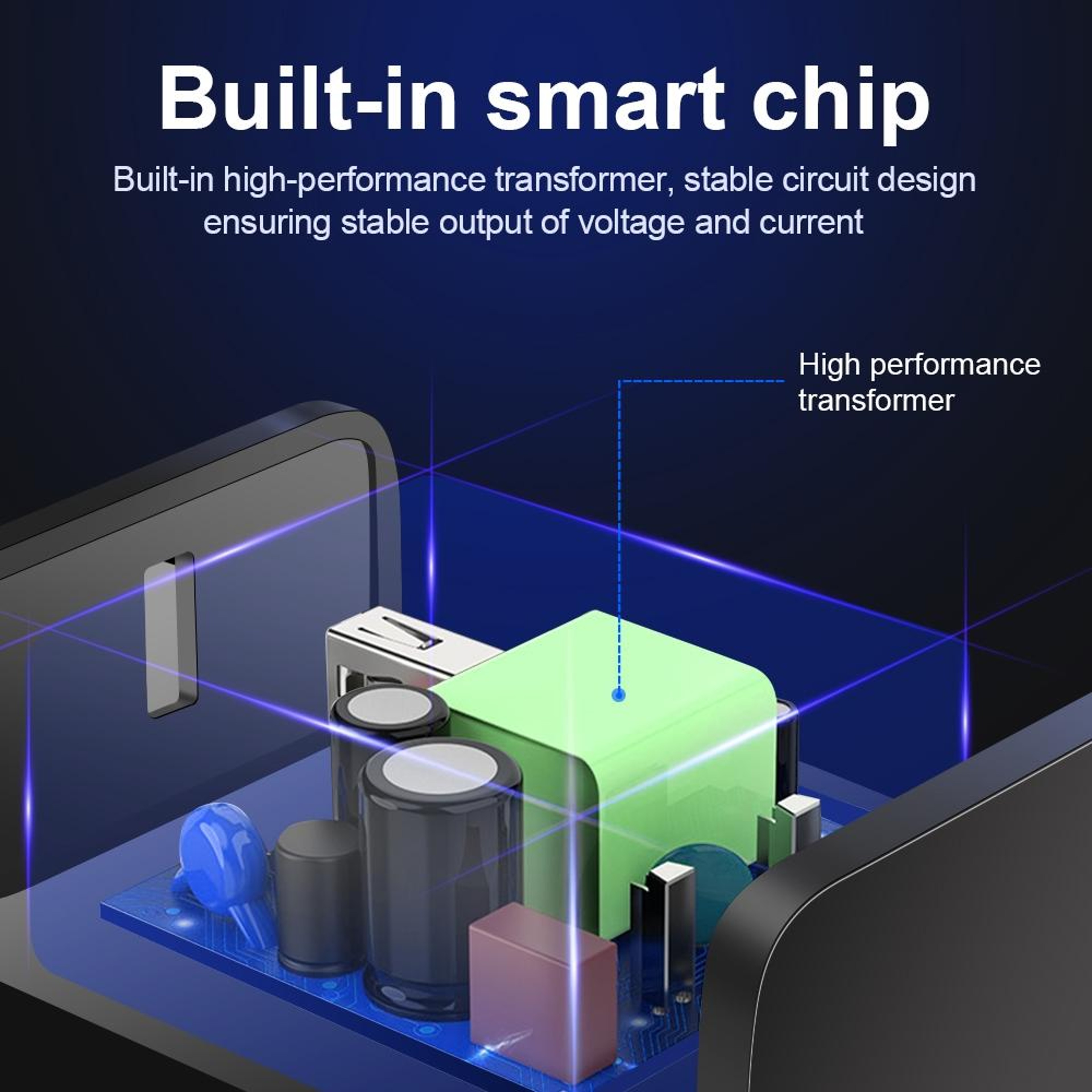 18W Fast Charger Compact USB Wall Adapter For Universal Devices 8