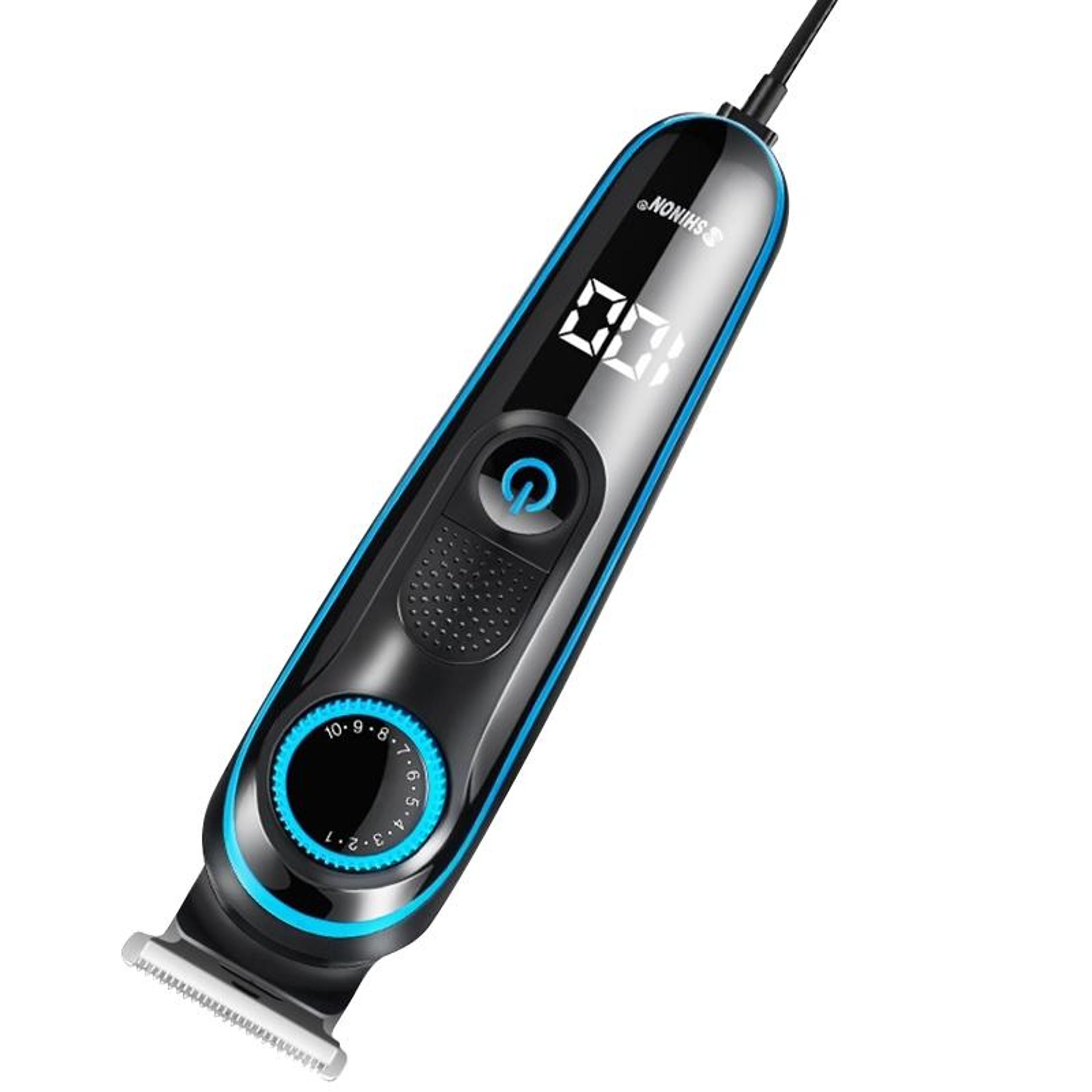All-in-one beard trimmer and USB rechargeable shaver for men – view 2