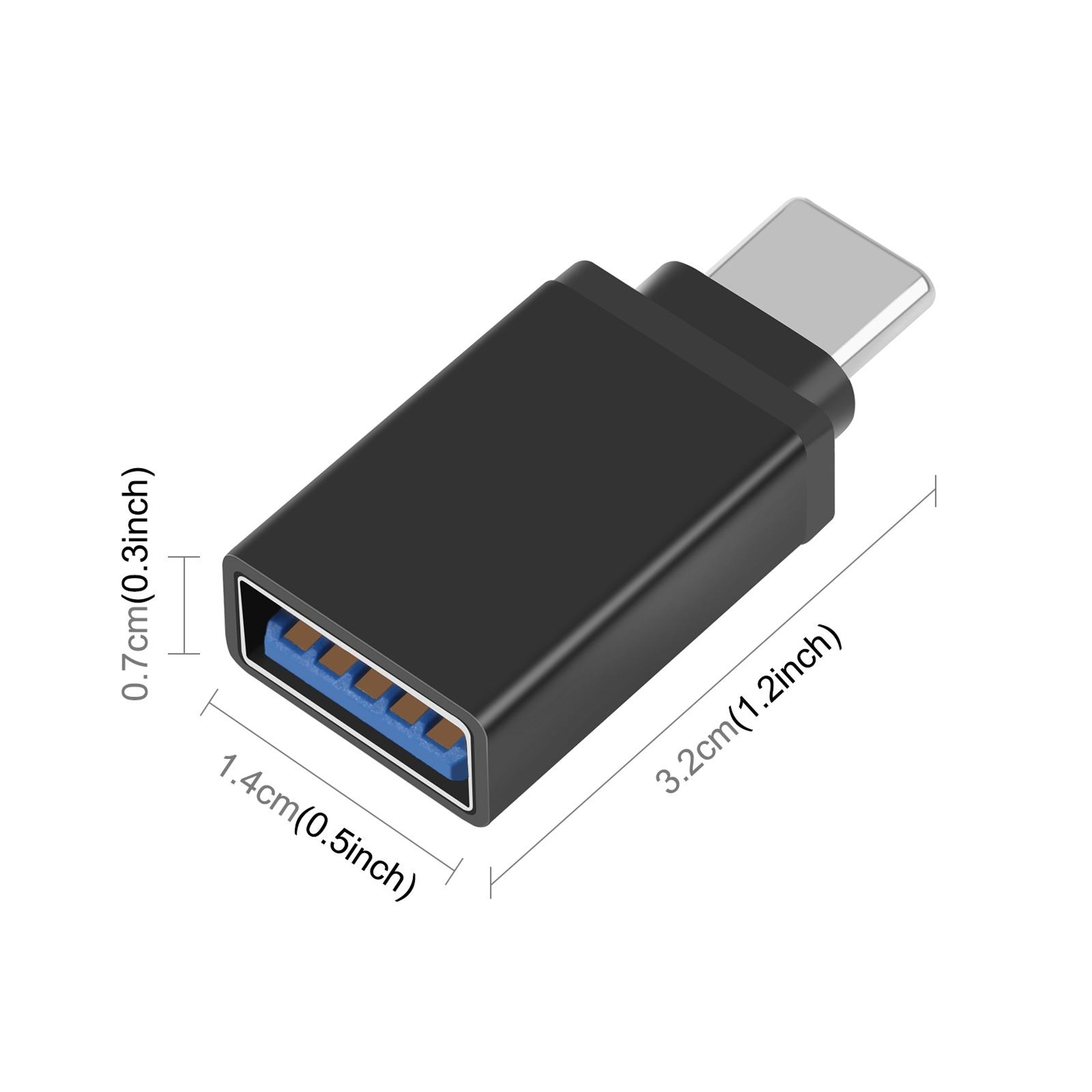 USB C To USB Adapter OTG USB 30 Type C Data Transfer Converter For Fast Sync  Device Connectivity 5