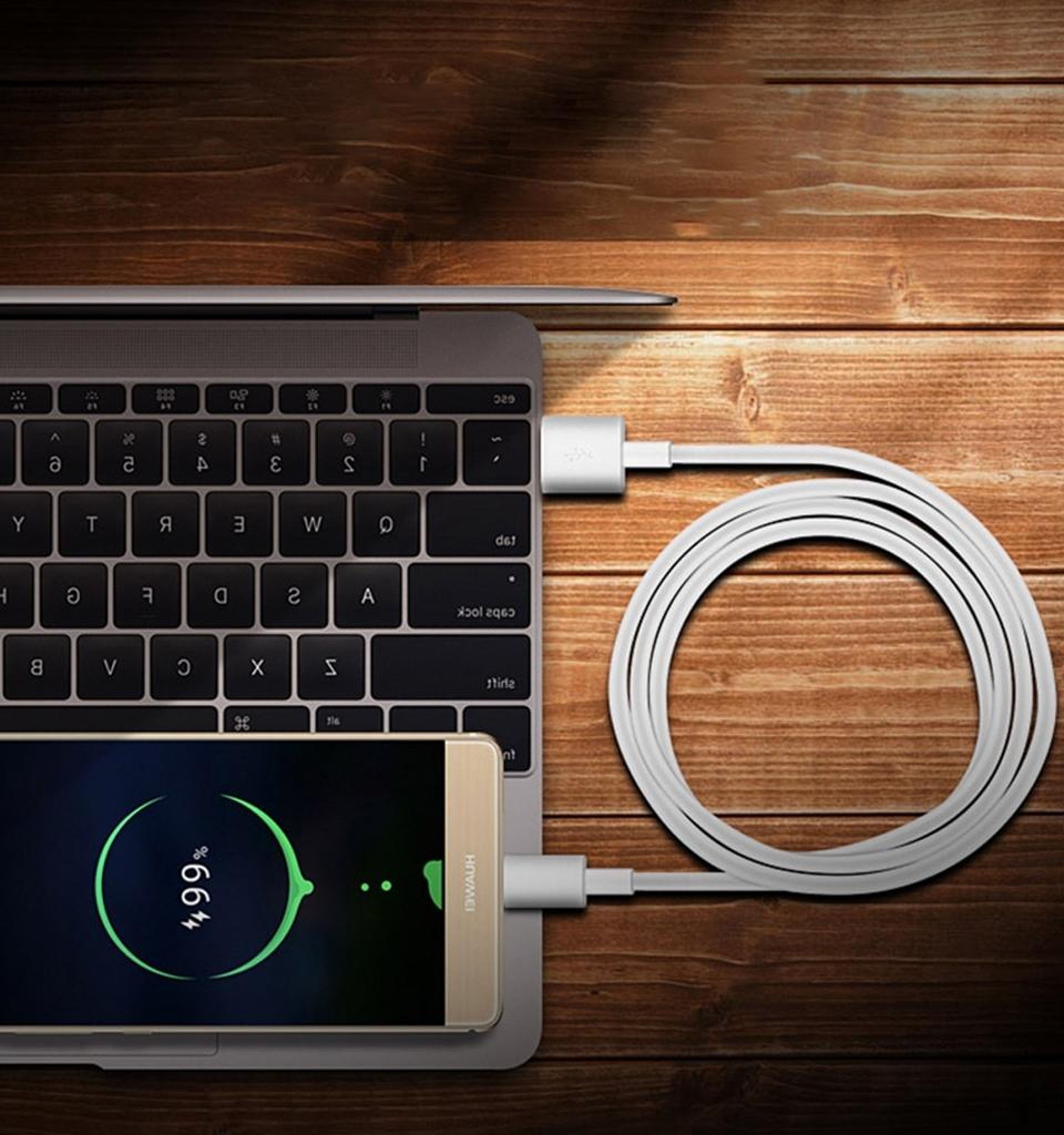 5A Fast Charging USB To Type C Cable Durable High Speed Data Sync Cord 6