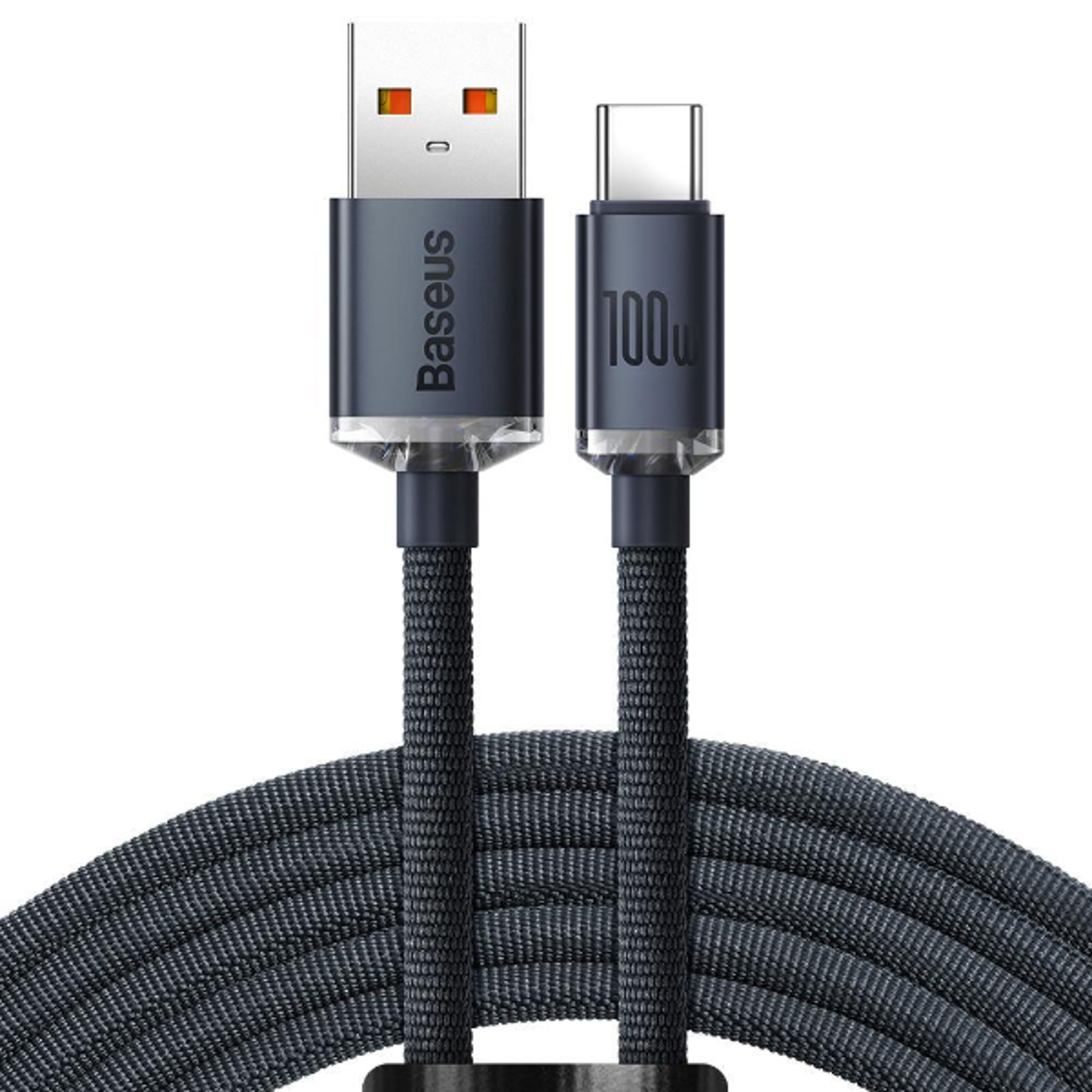 Baseus Crystal Shine Series Fast Charging Cable USB to TypeC 100W Cable Length12mBlue