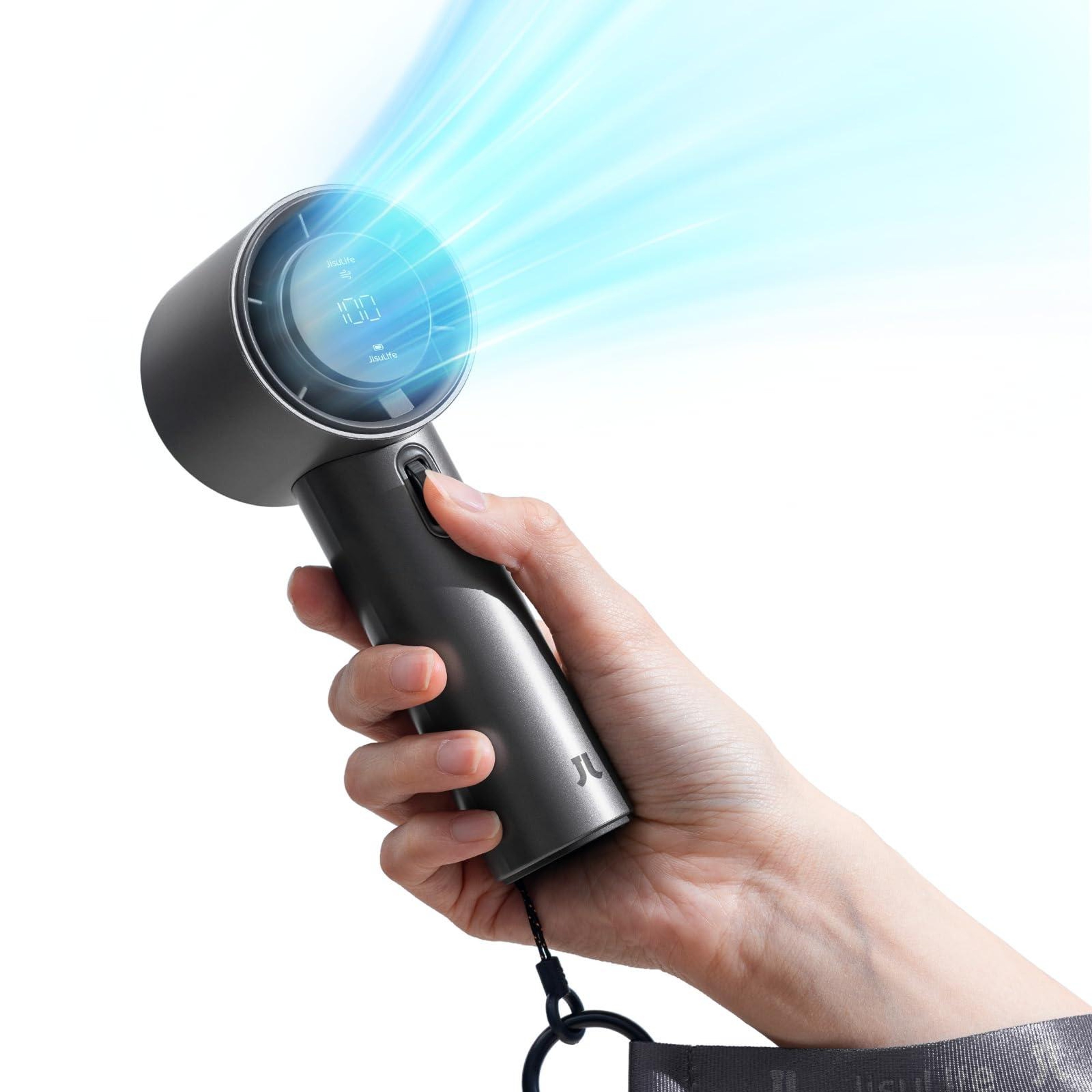 Portable USB Rechargeable Mini Fan With HighSpeed Cooling For Desk And Travel 10