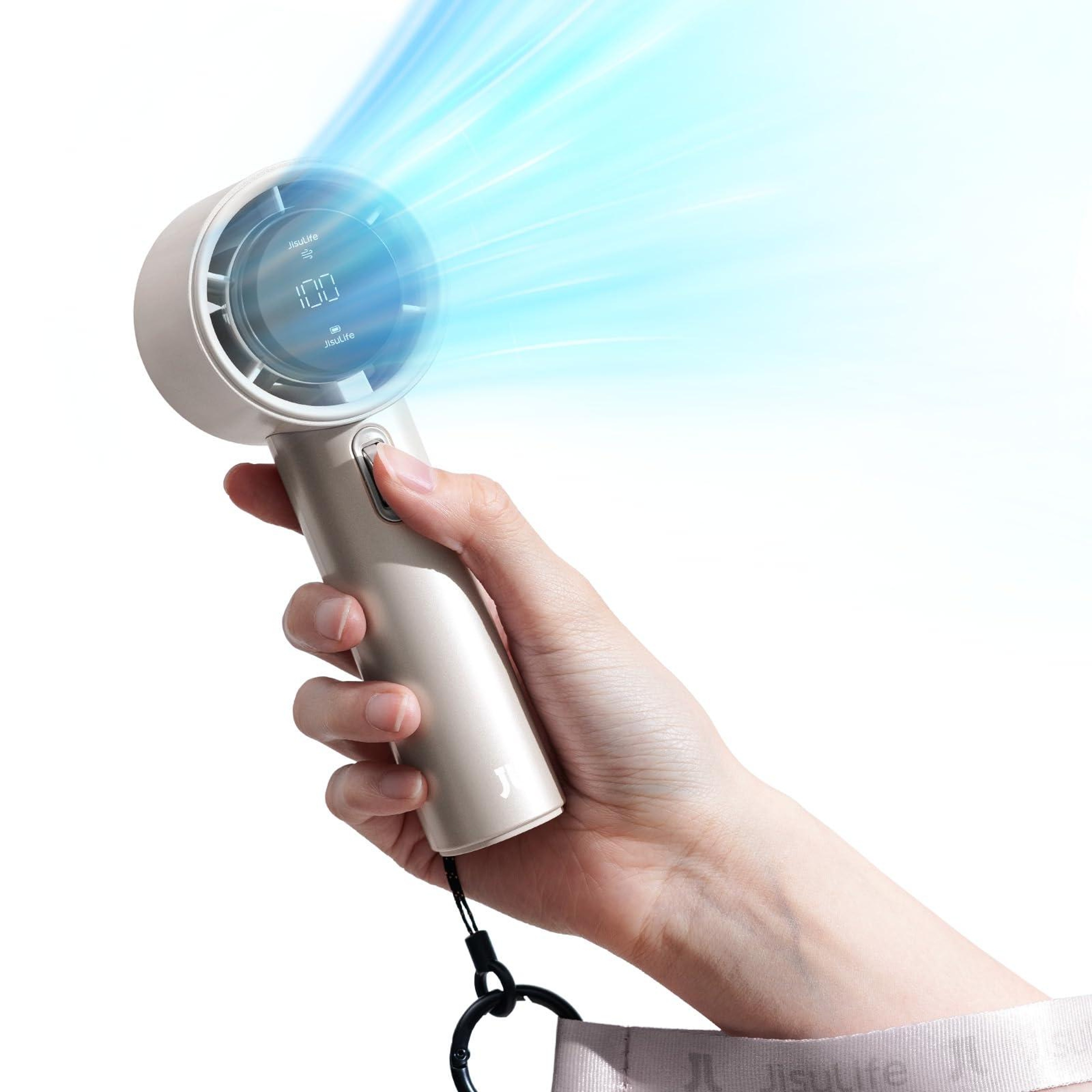 Portable USB Rechargeable Mini Fan With HighSpeed Cooling For Desk And Travel 11