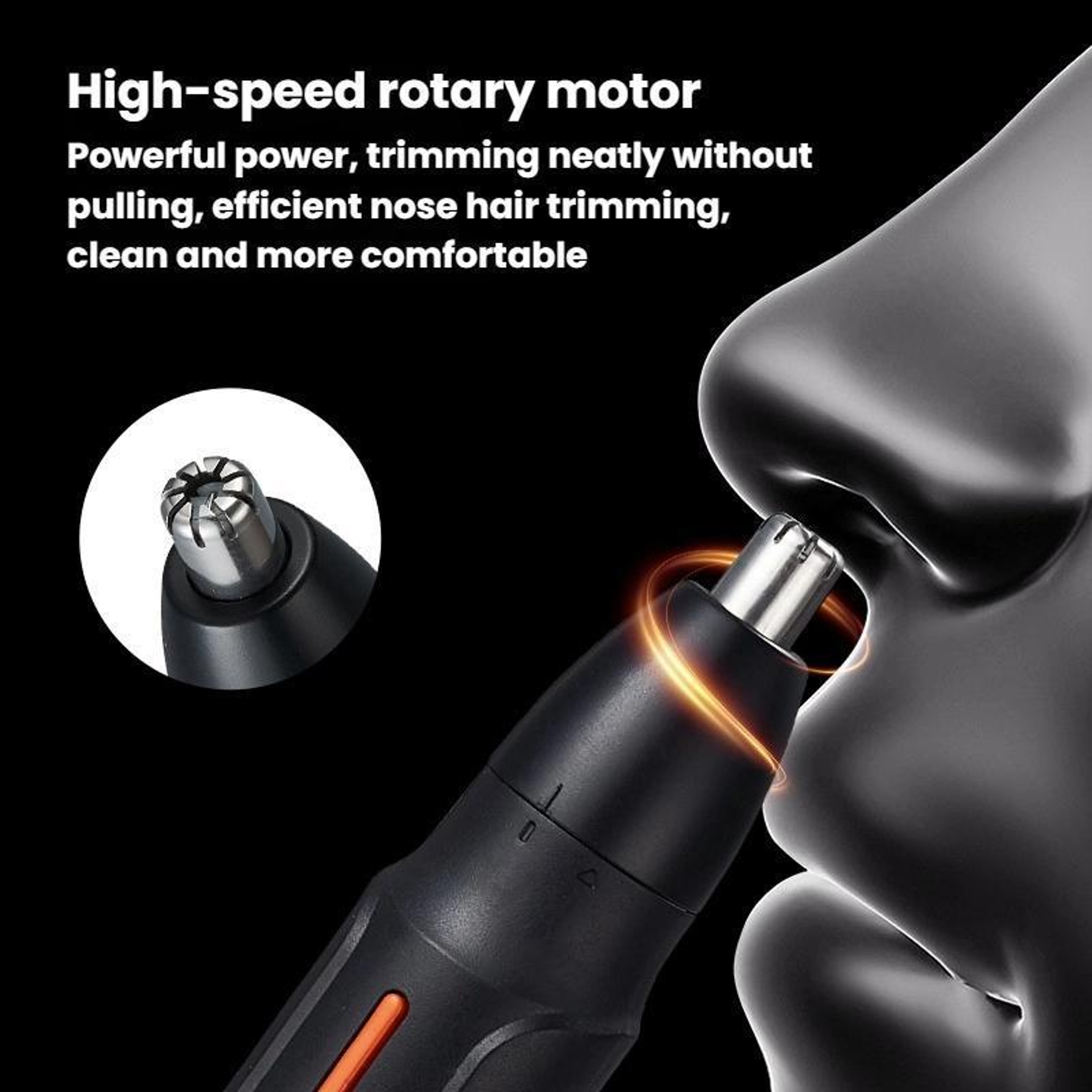 Rechargeable Nose Hair Trimmer for Men with USB-C Charging – view 5