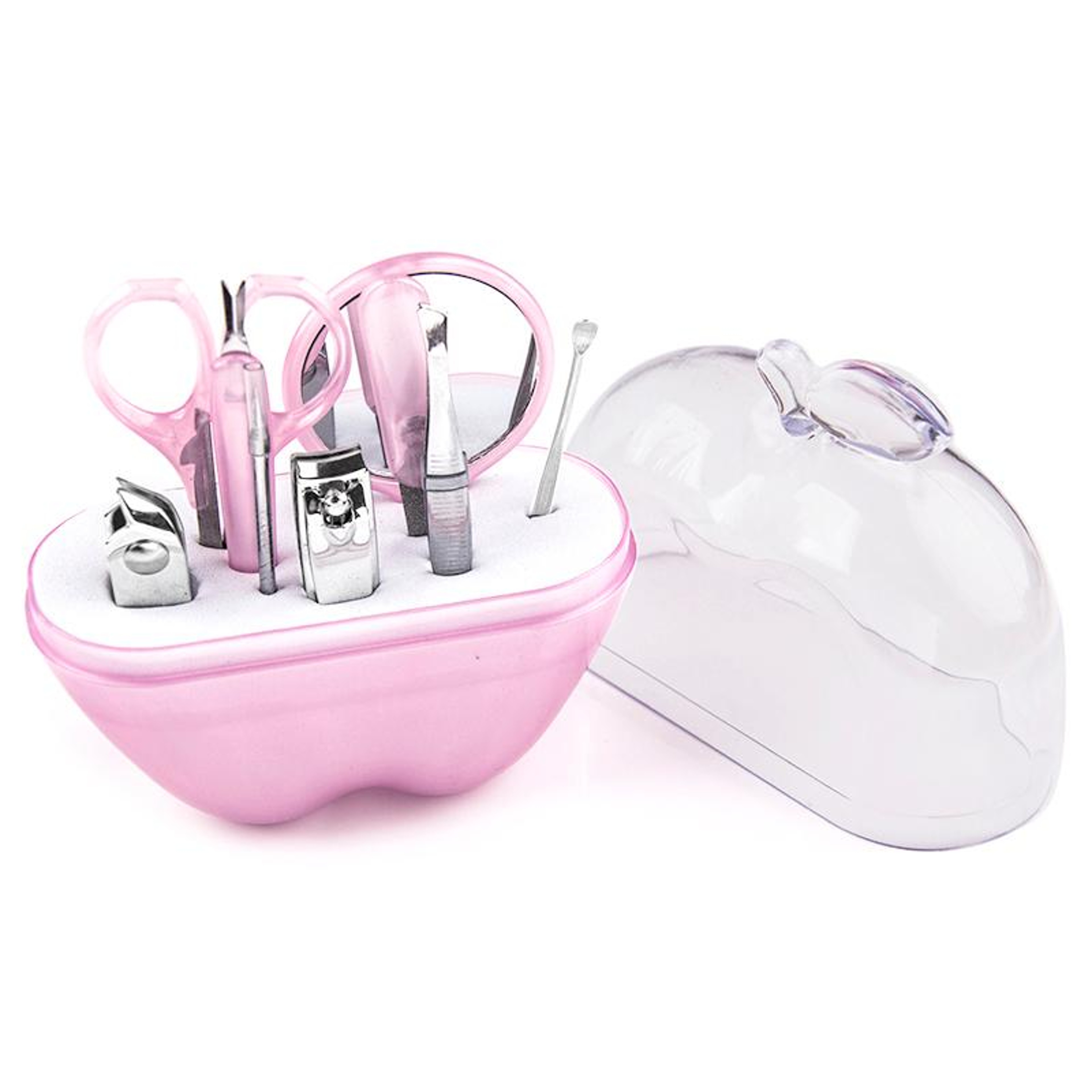 10in1 Portable Manicure Set Apple Case Nail Care Kit For Travel  Home Grooming 0