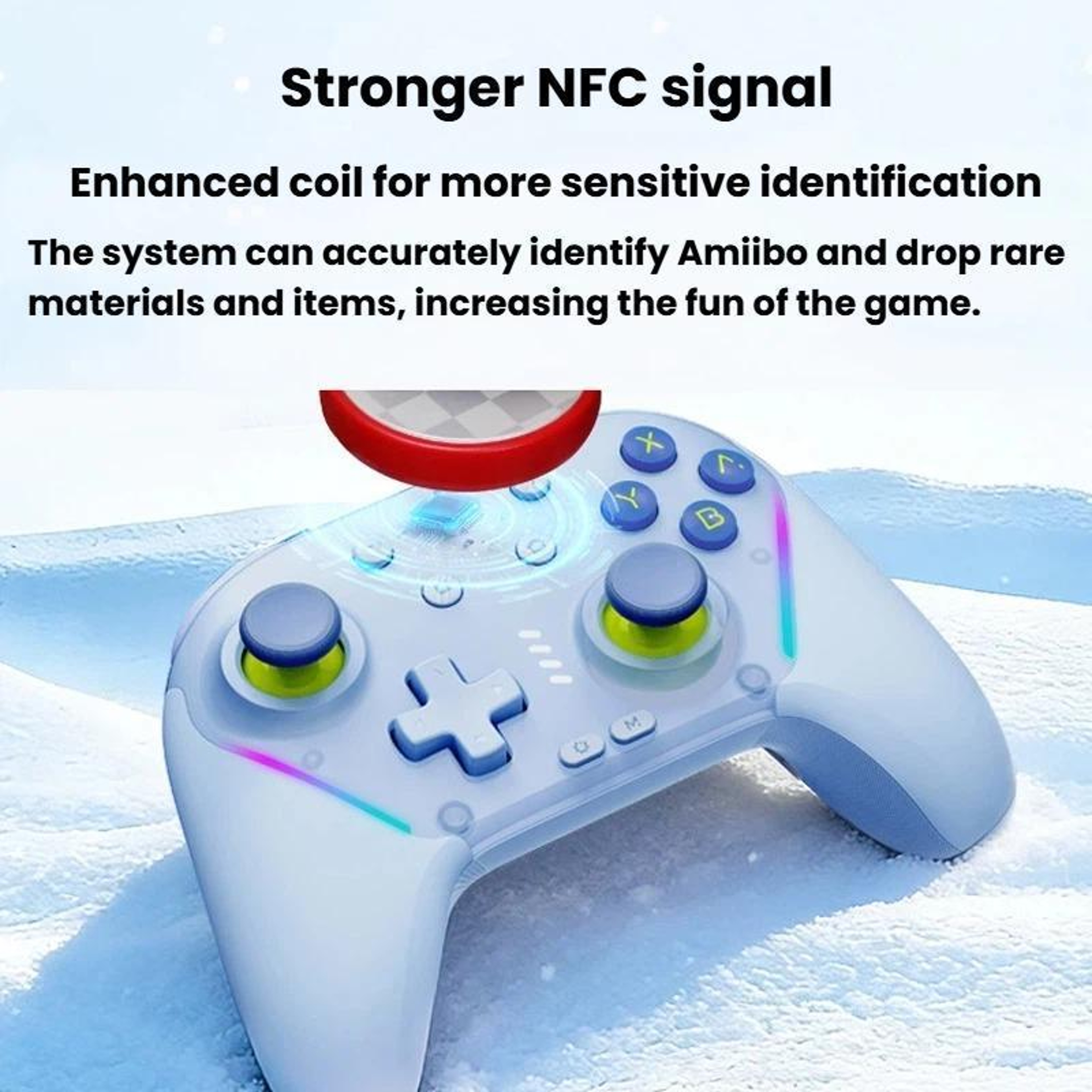 Wireless Controller for Switch and PC with Air Rocker Precision and Custom Macros – view 4