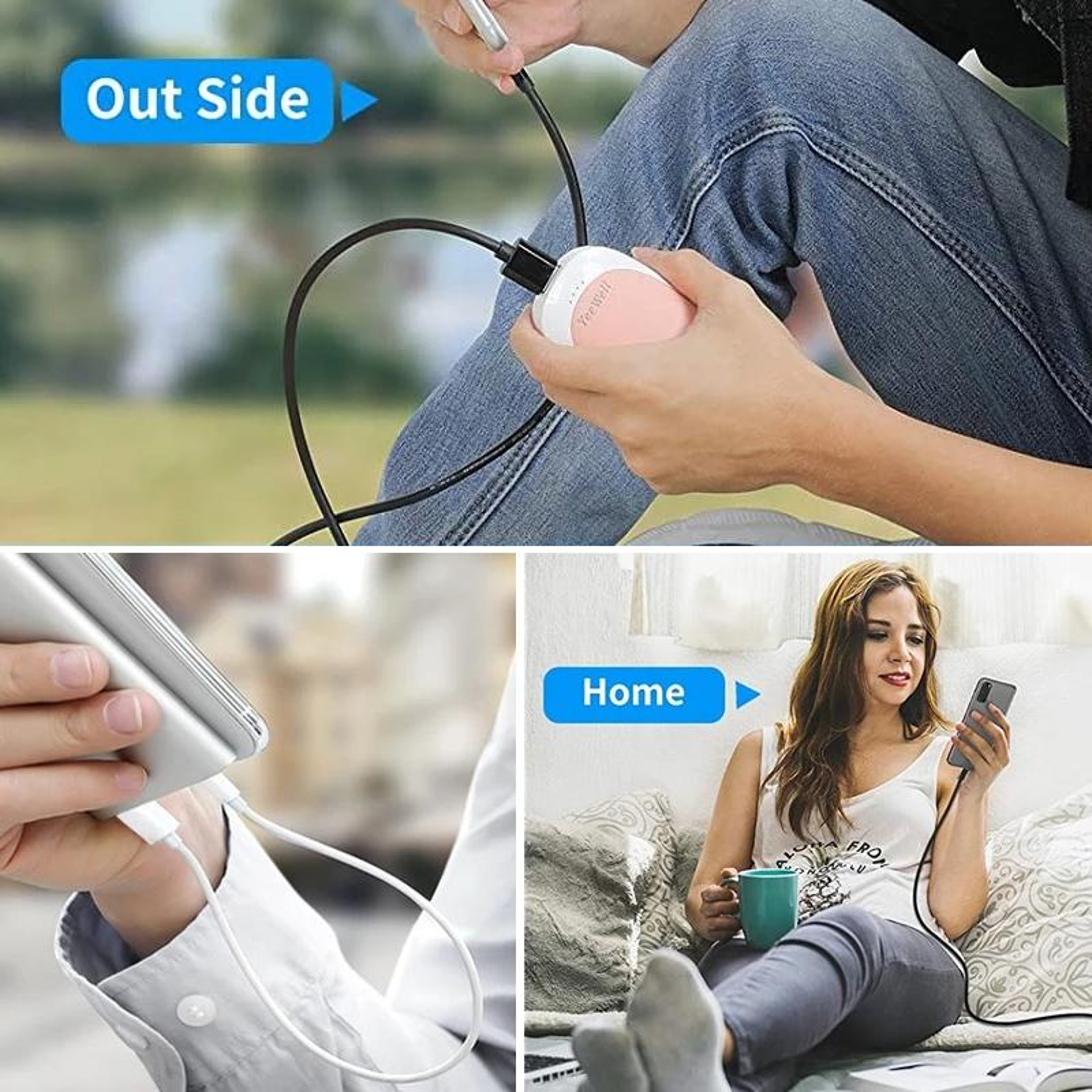 USB To Micro USB Charging Cable Durable Copper Core Fast Charge Cord 7