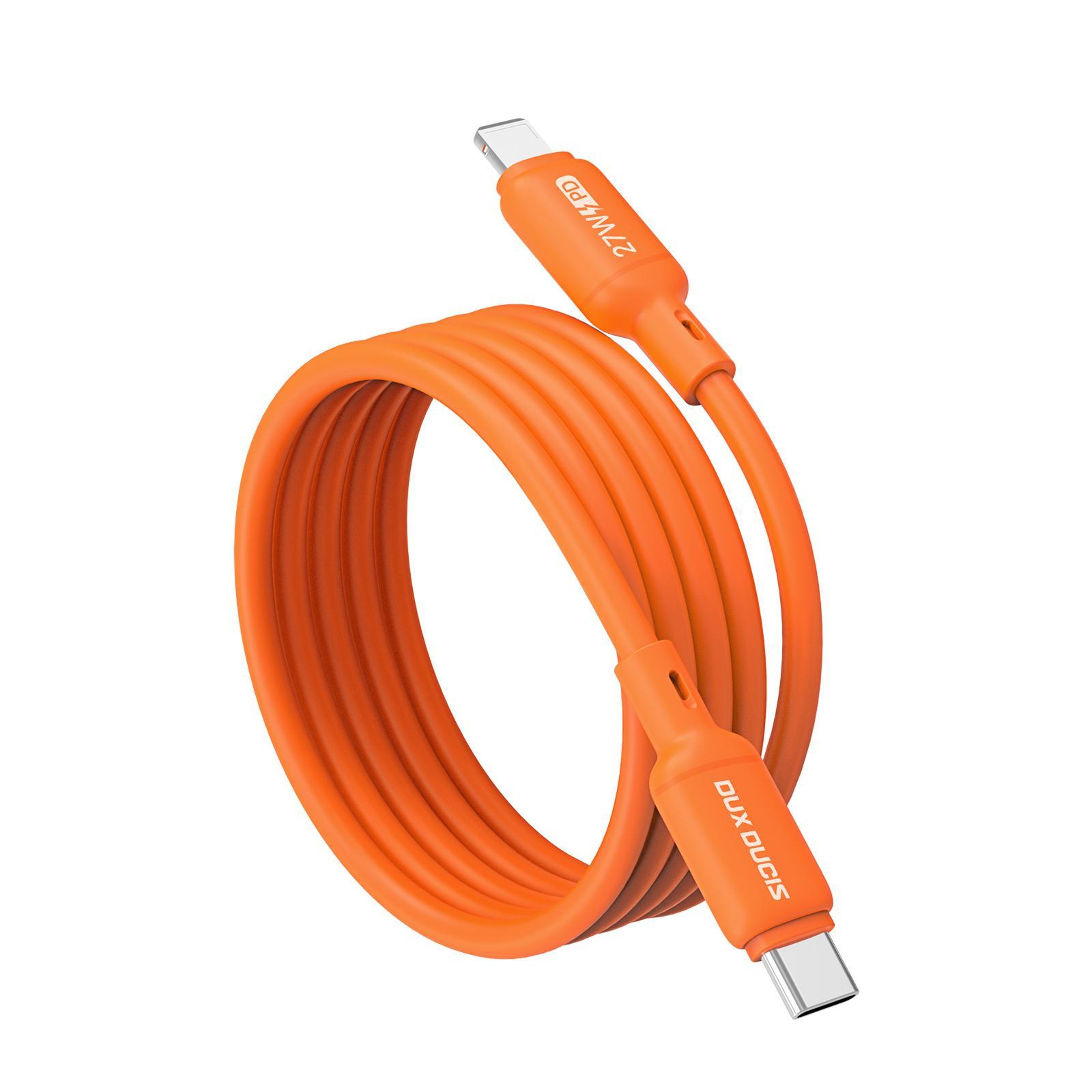 27W USB C To Lightning Cable Fast Charge Silicone Durable Cord 1