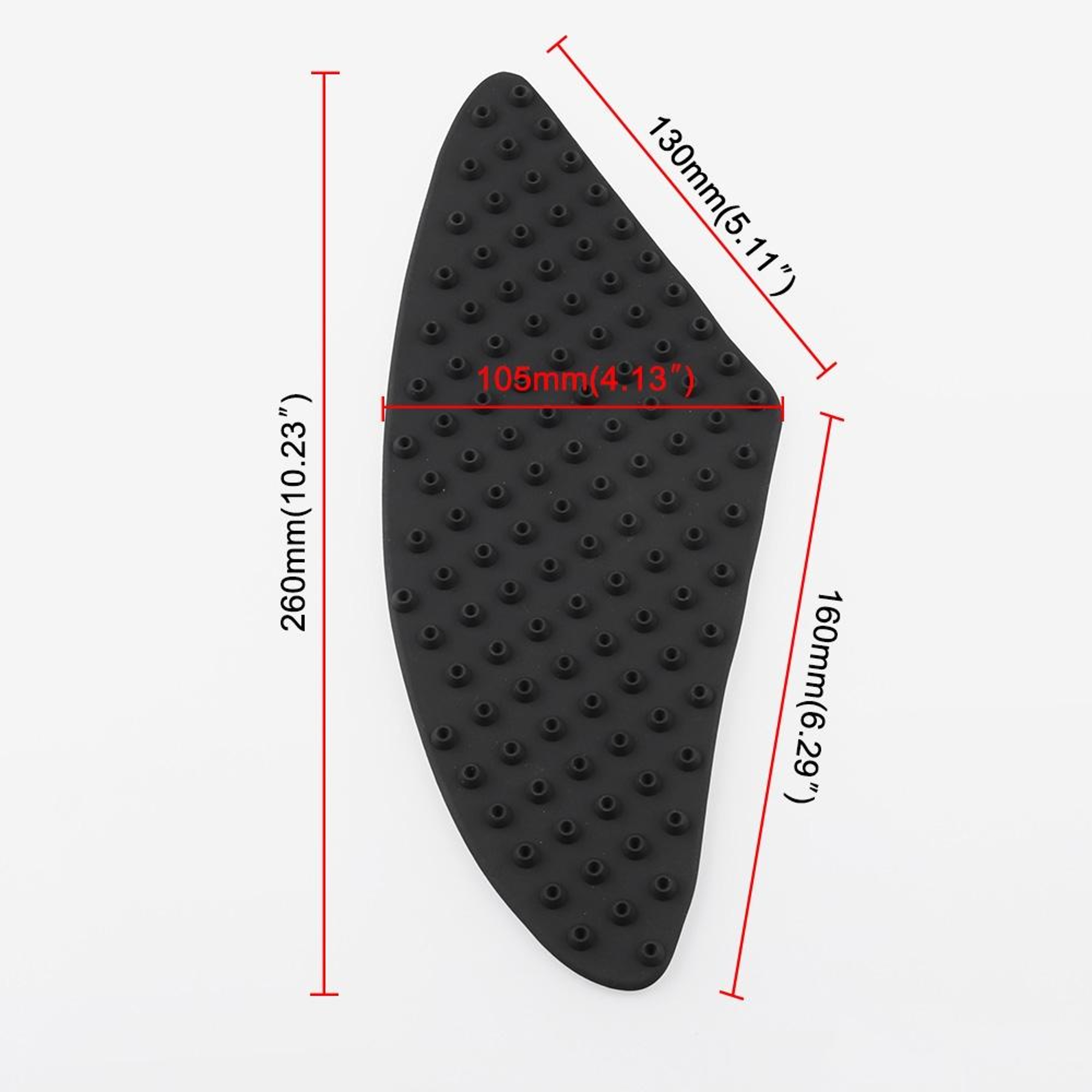 Motorcycle Tank Grip Pads Anti-Slip Knee Grip Side Protection Pad Yamaha Honda Kawasaki – view 3