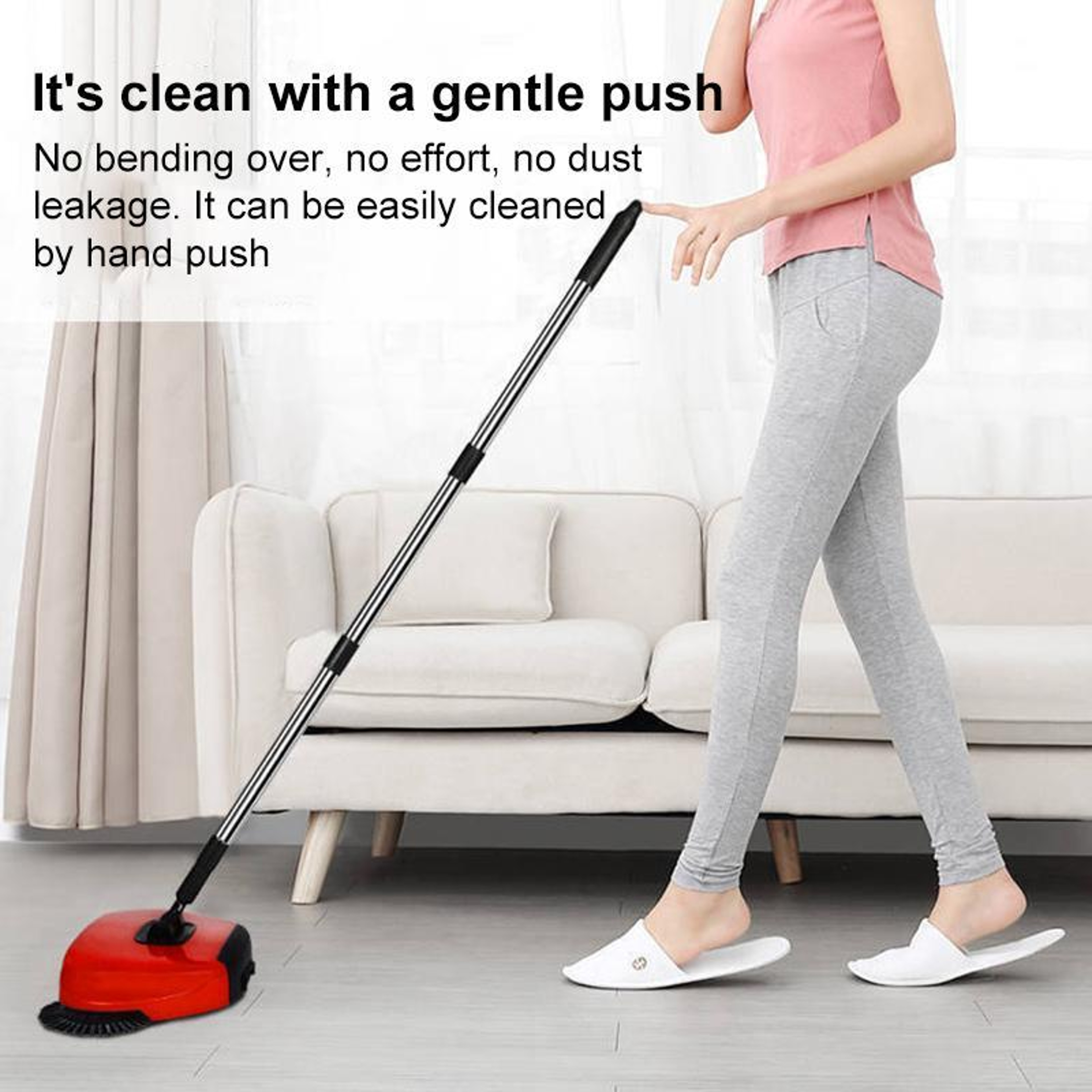 Flexible Long Handle Bathroom Cleaning Brush 5