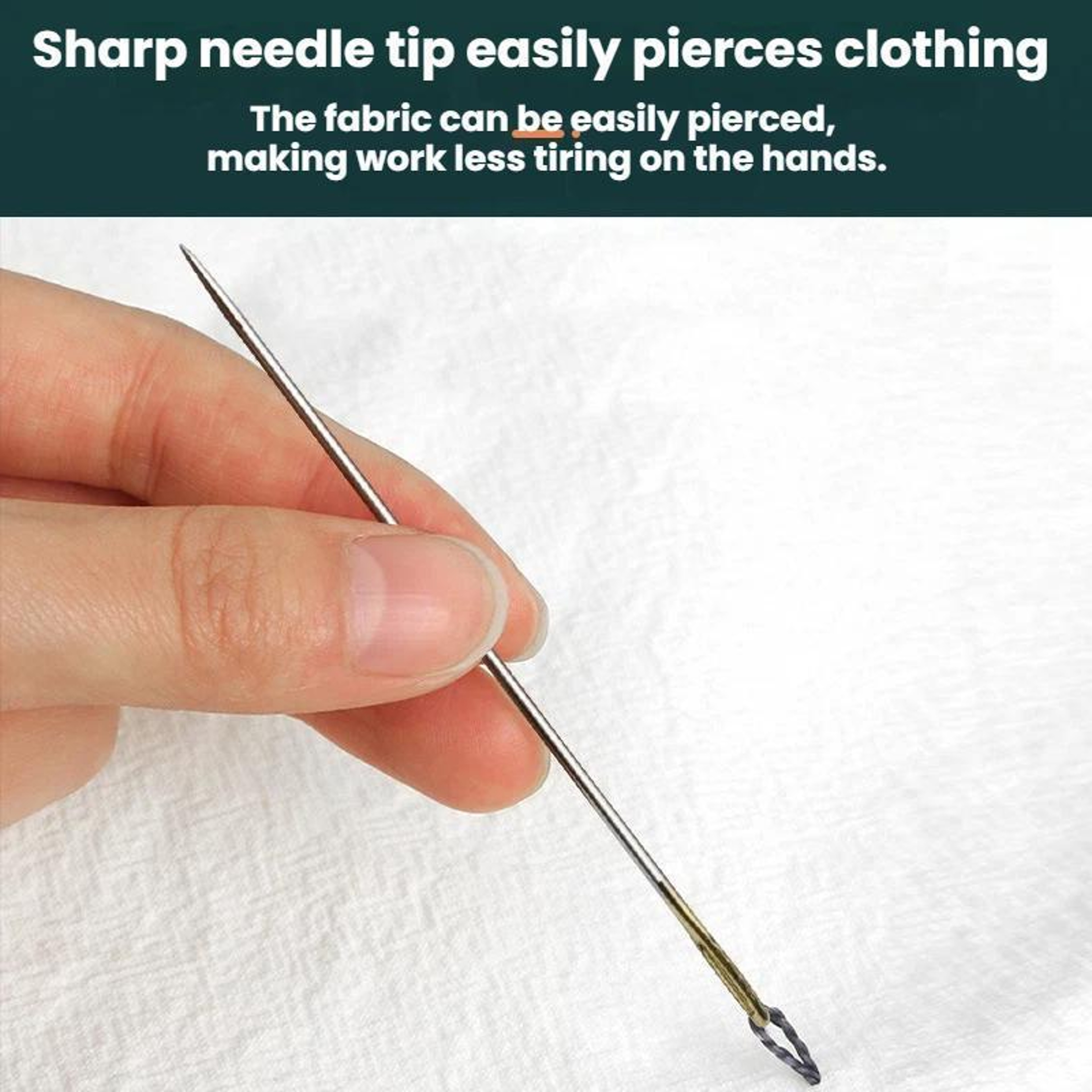 Sewing Needle Set With Storage Box  Hand Sewing Repair Kit 5