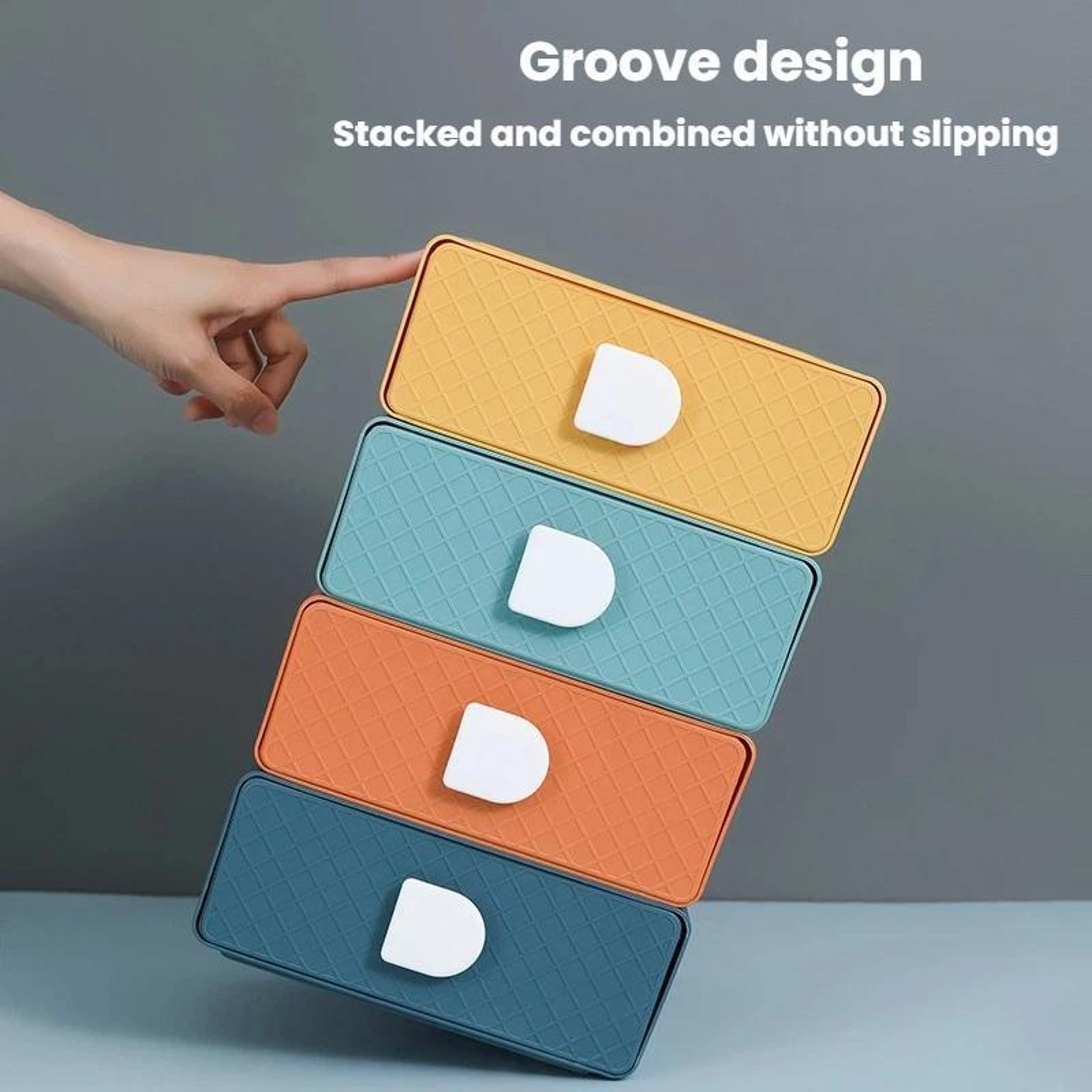Compact Desk Organizer Drawer Storage Box For Cosmetics  Office Storage 1