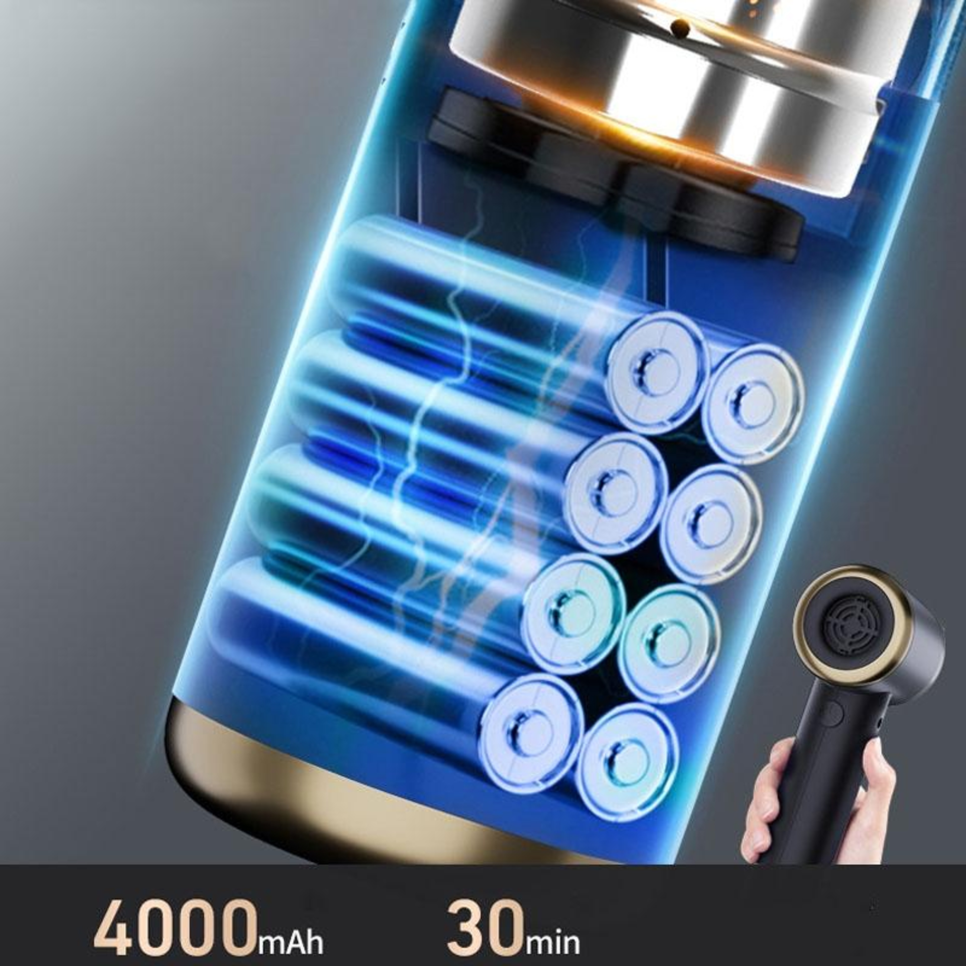 Wireless Mini Car Vacuum Cleaner  Blower Portable Cordless Car Vacuum With Dual Function 4