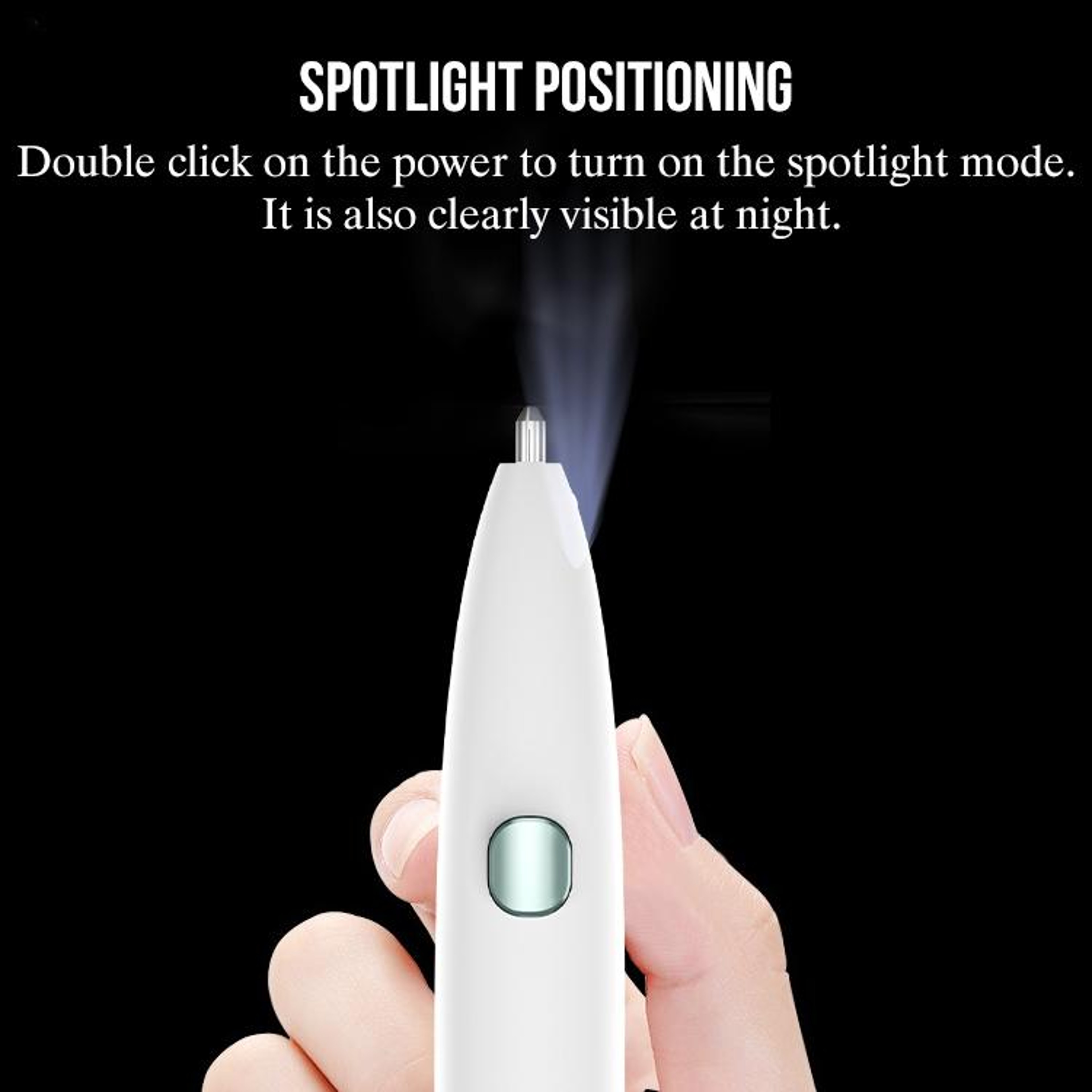 Precision Mole Removal Pen With 9 Levels LED Display  Blue Light Care 4