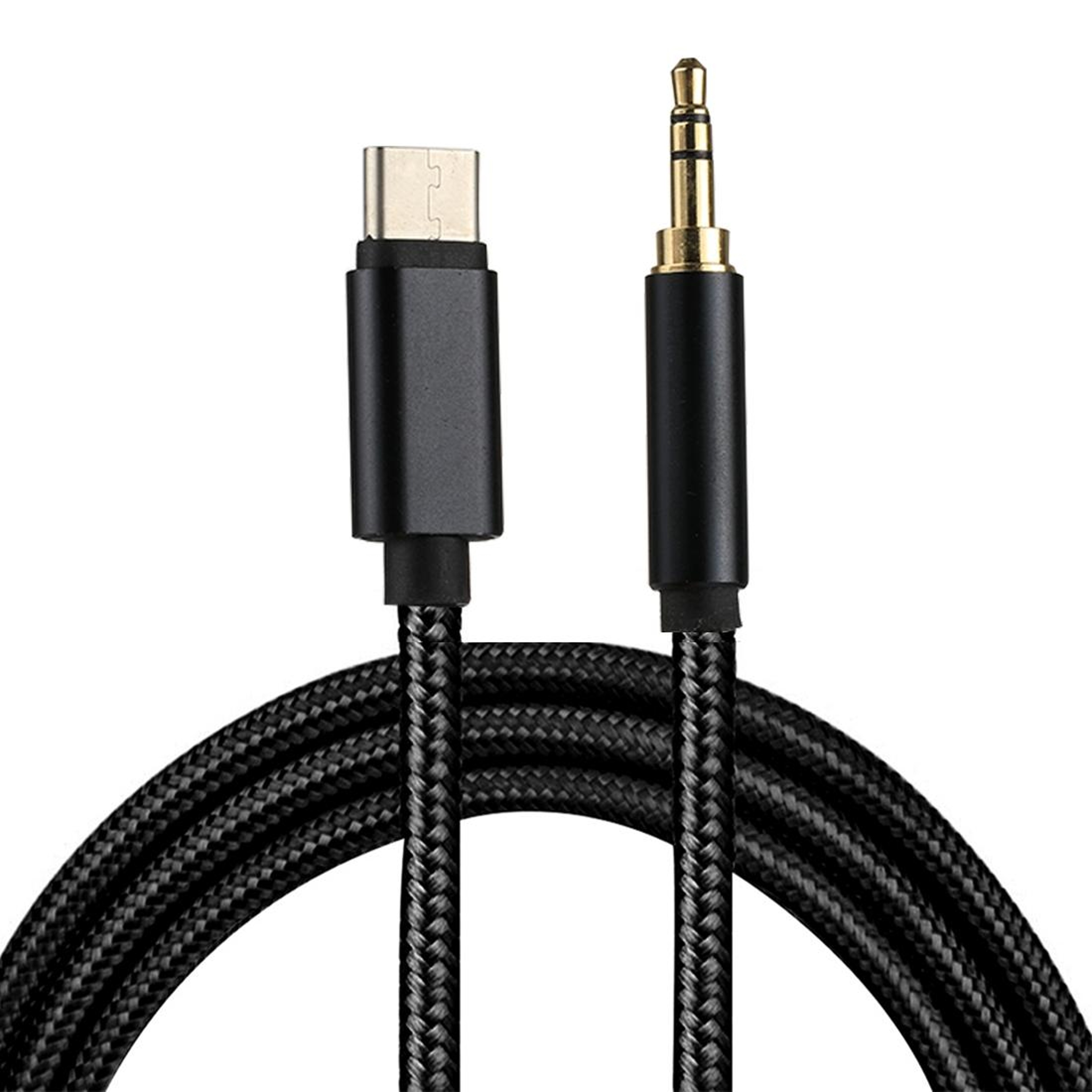 Type C To 35mm Audio Cable Braided Nylon Aux Cord For Car And Speakers 5