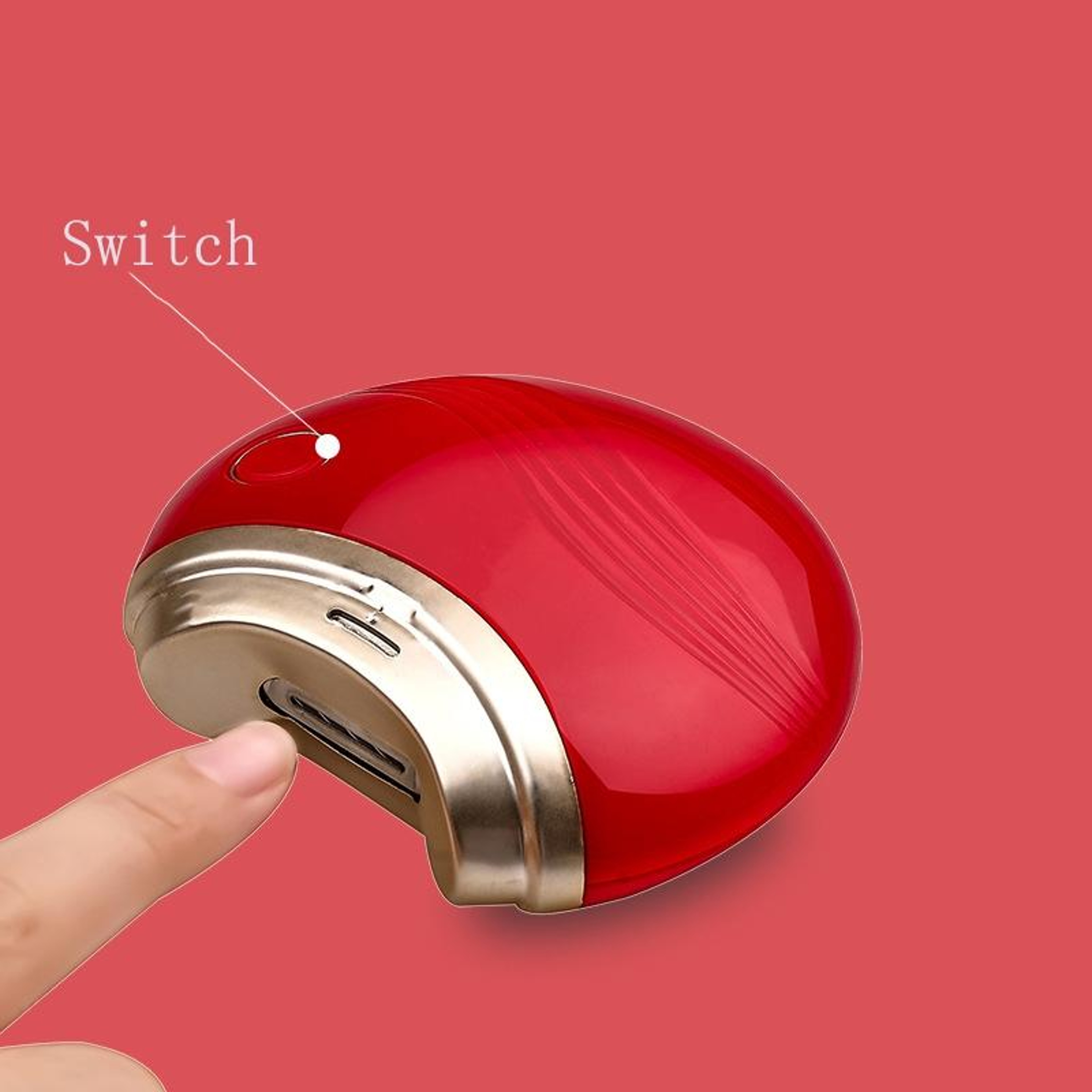 Rechargeable Electric Nail Clipper Automatic Nail Trimmer SplashProof Portable Nail Care Tool 5