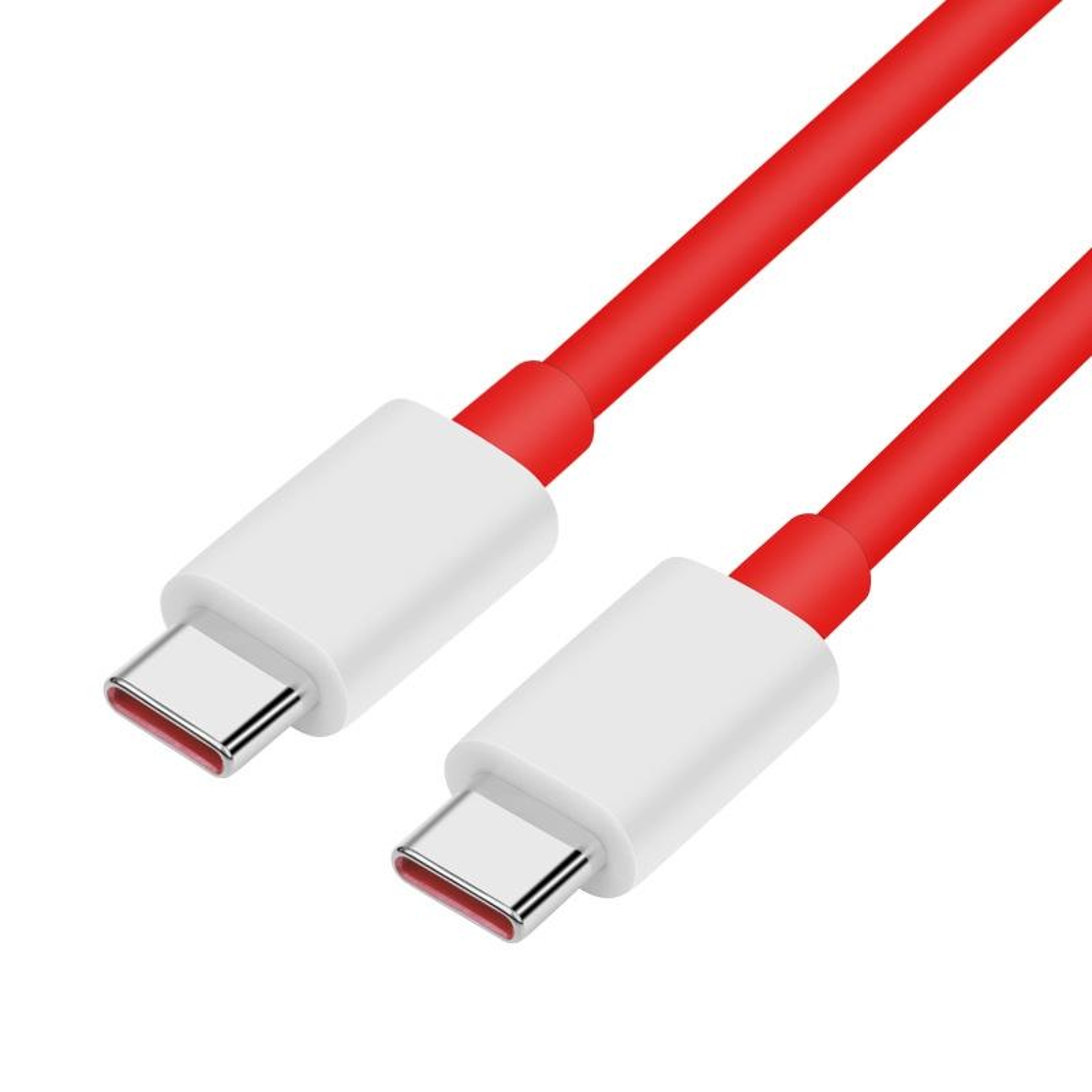 65W USB C Fast Charging Cable 6A Dual Type C High Speed Data  Power Cable 0