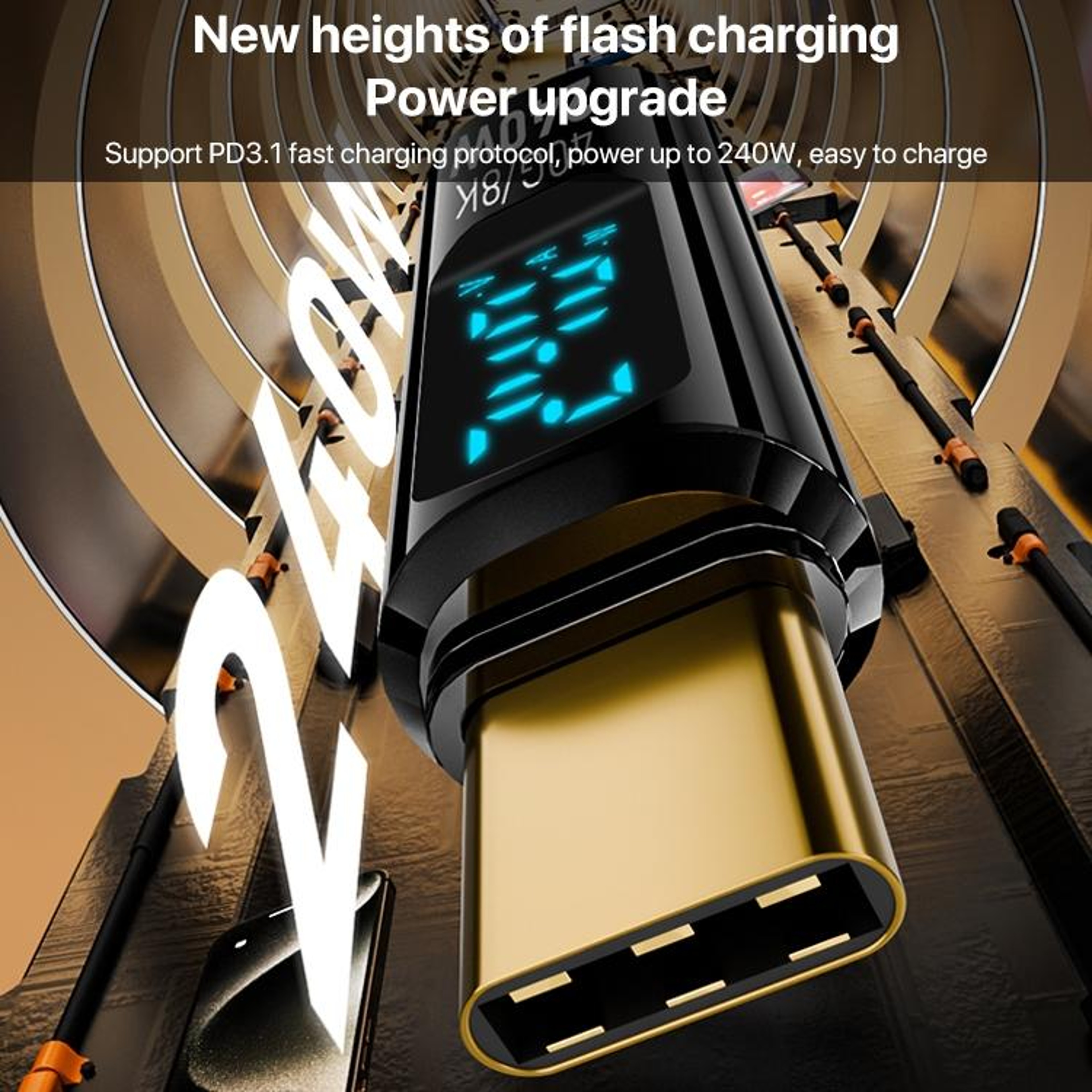 USB C Adapter With Display 8K Video  40Gbps Data Type C Extender 2