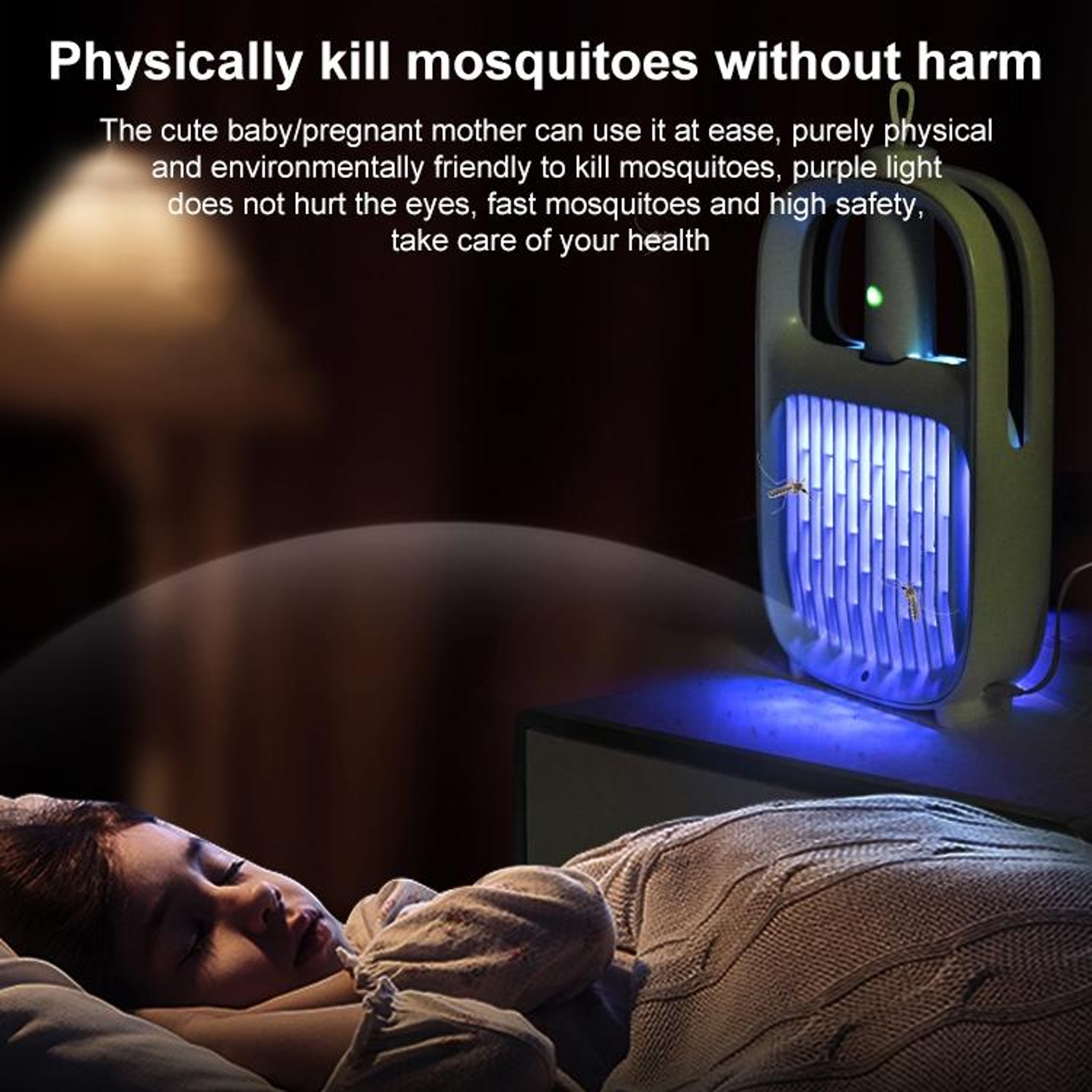 Household UV Mosquito Killer Lamp Induction Mosquito Repellent Lamp for Home Protection – view 6