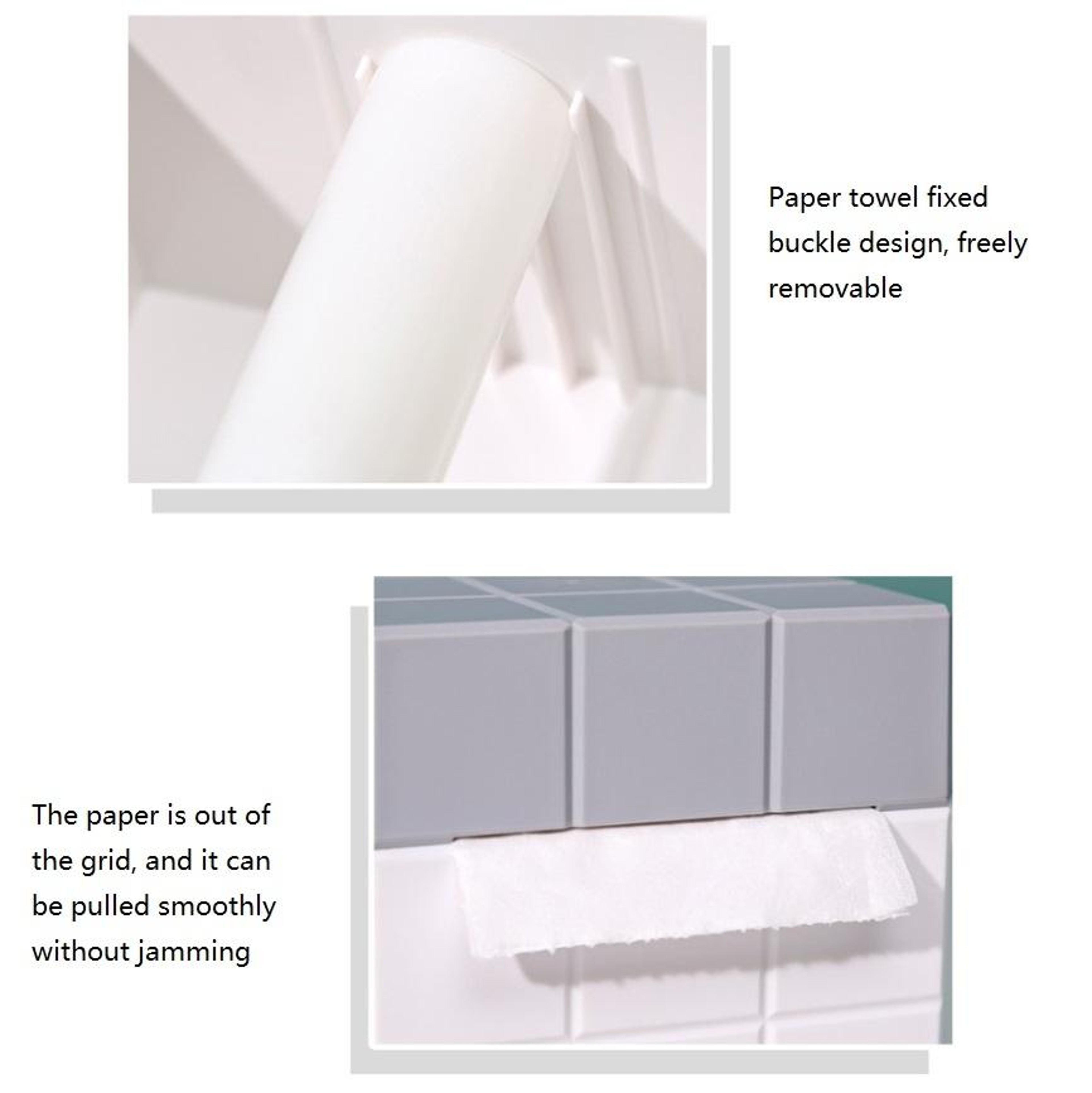 Modern Cube Tissue Box Holder With Desktop Organizer Storage For Home  Office 4