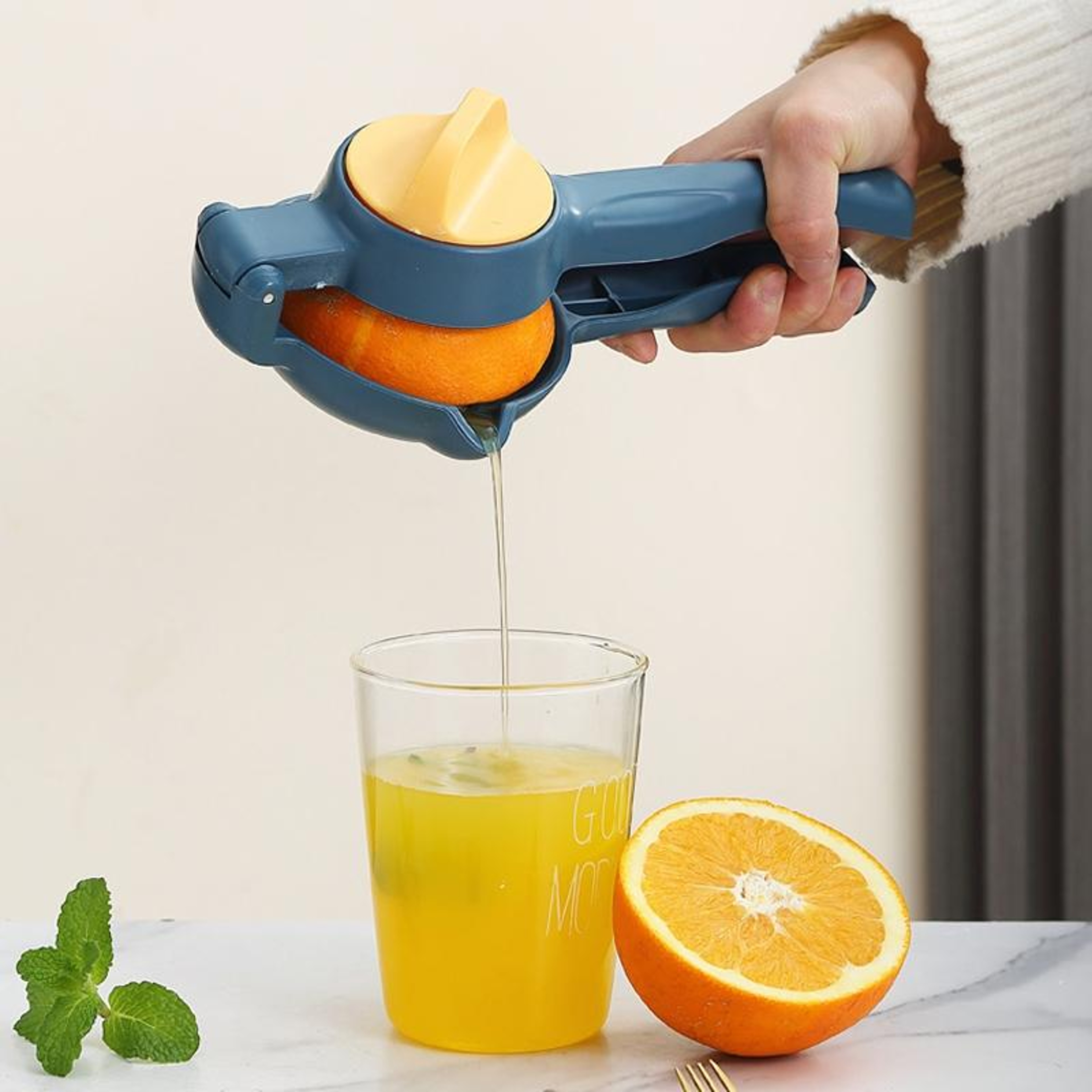 Foldable Manual Lemon Juicer – Citrus Hand Press Kitchen Squeezer for Easy Juice Extraction – view 8