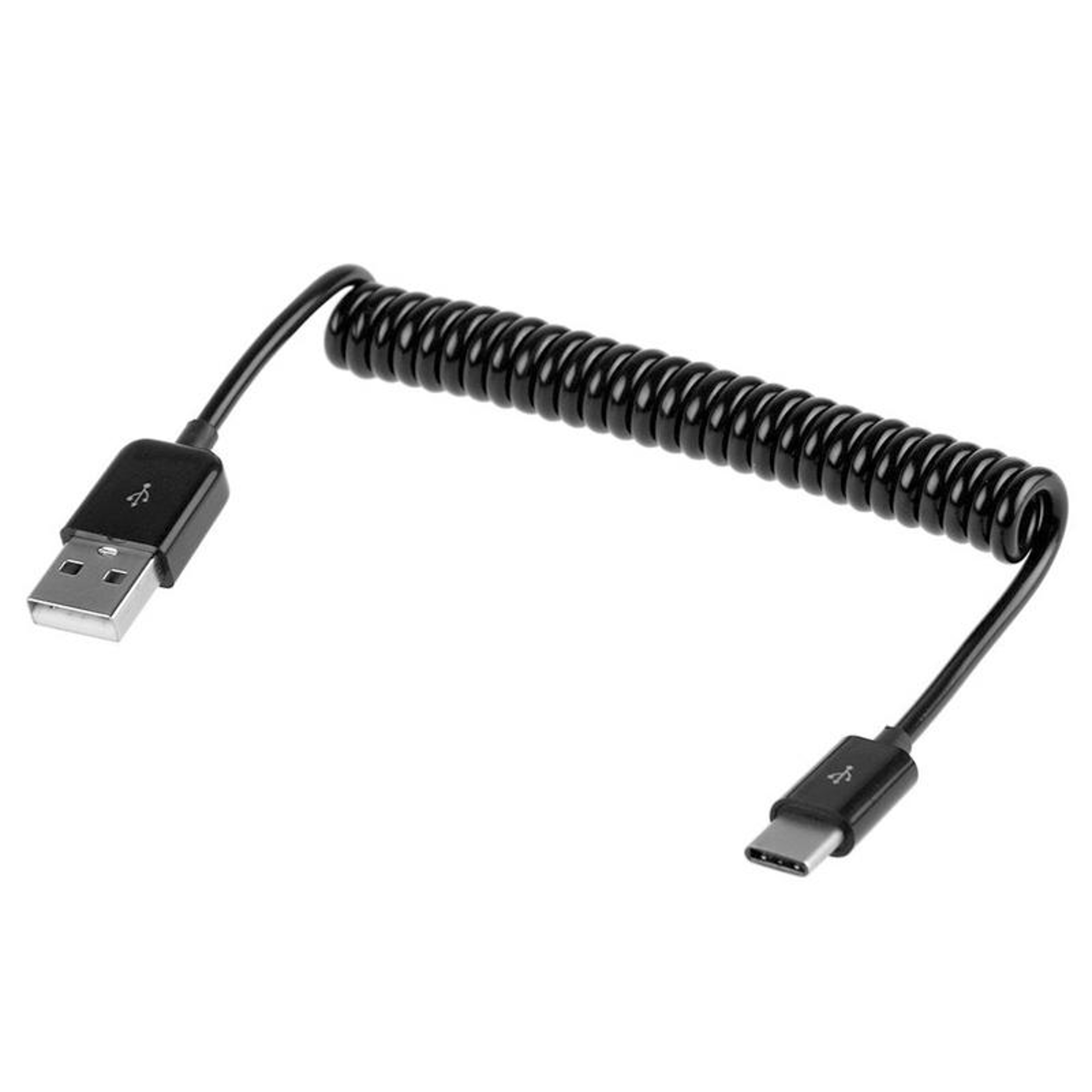 Retractable USB C Charging Cable Fast Sync Compact Travel Cord 0