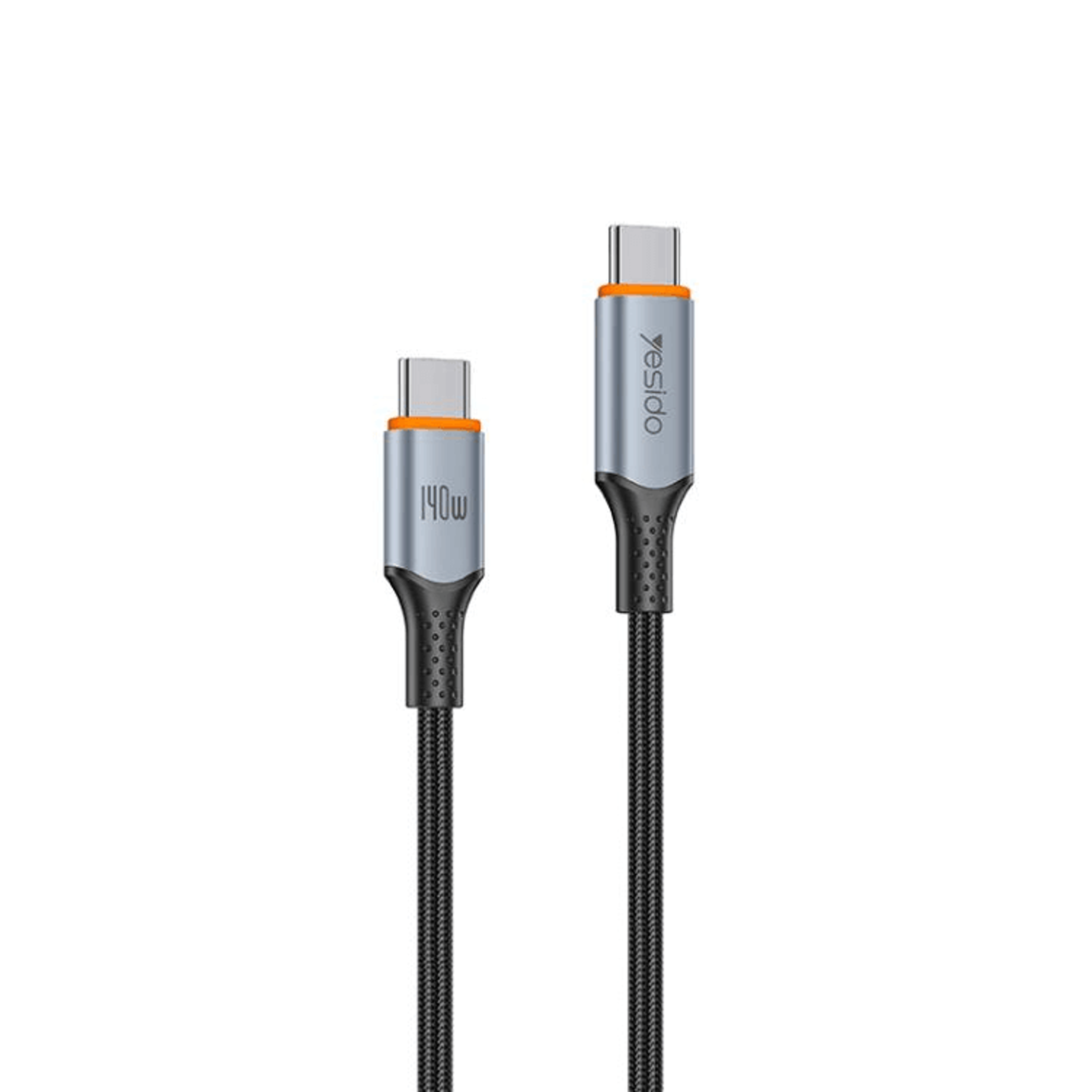 140W USB C Fast Charging Cable Durable Nylon Braided Type C To Type C 0