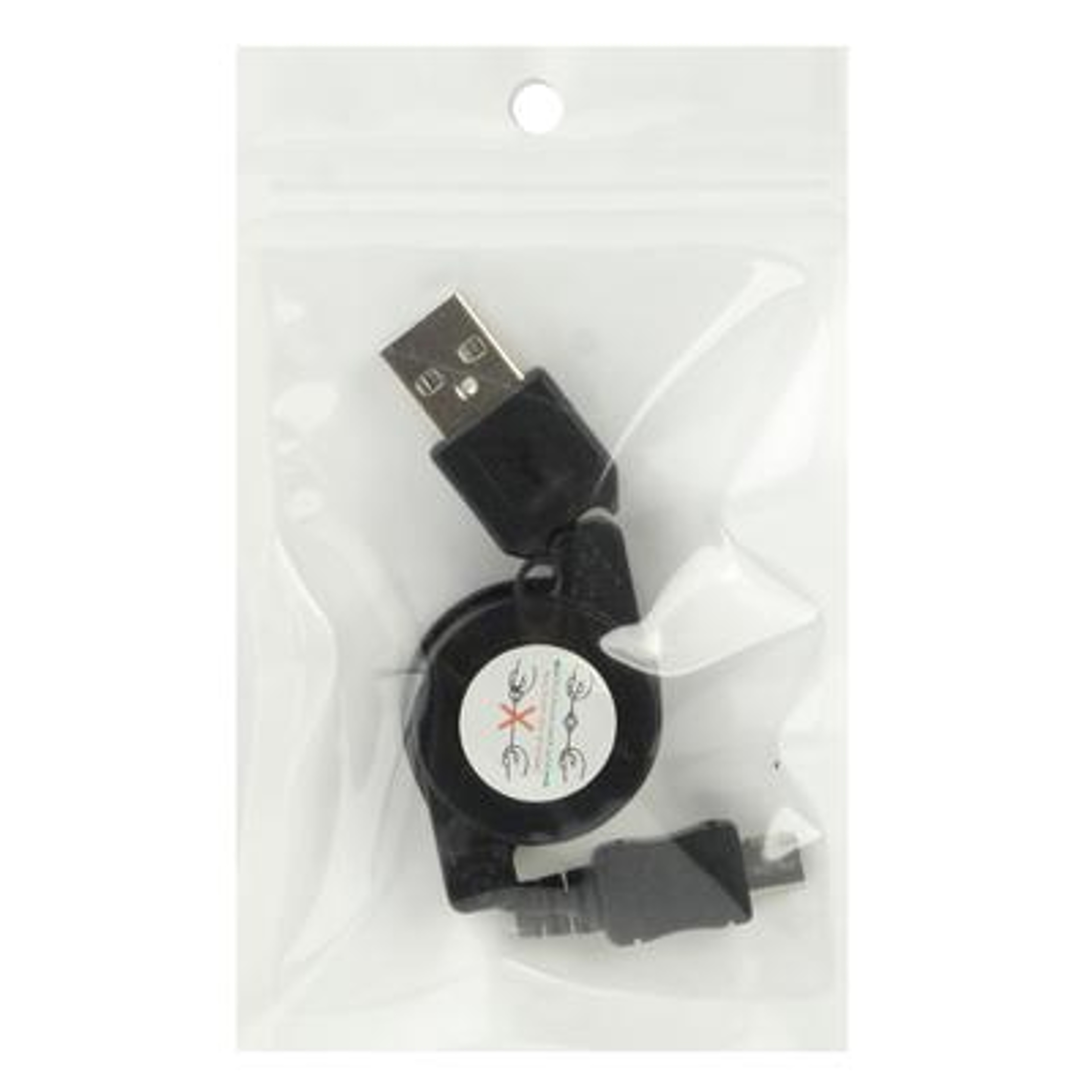 Retractable Micro USB Cable USB Fast Charge Sync Cord Compact Travel Cable 5