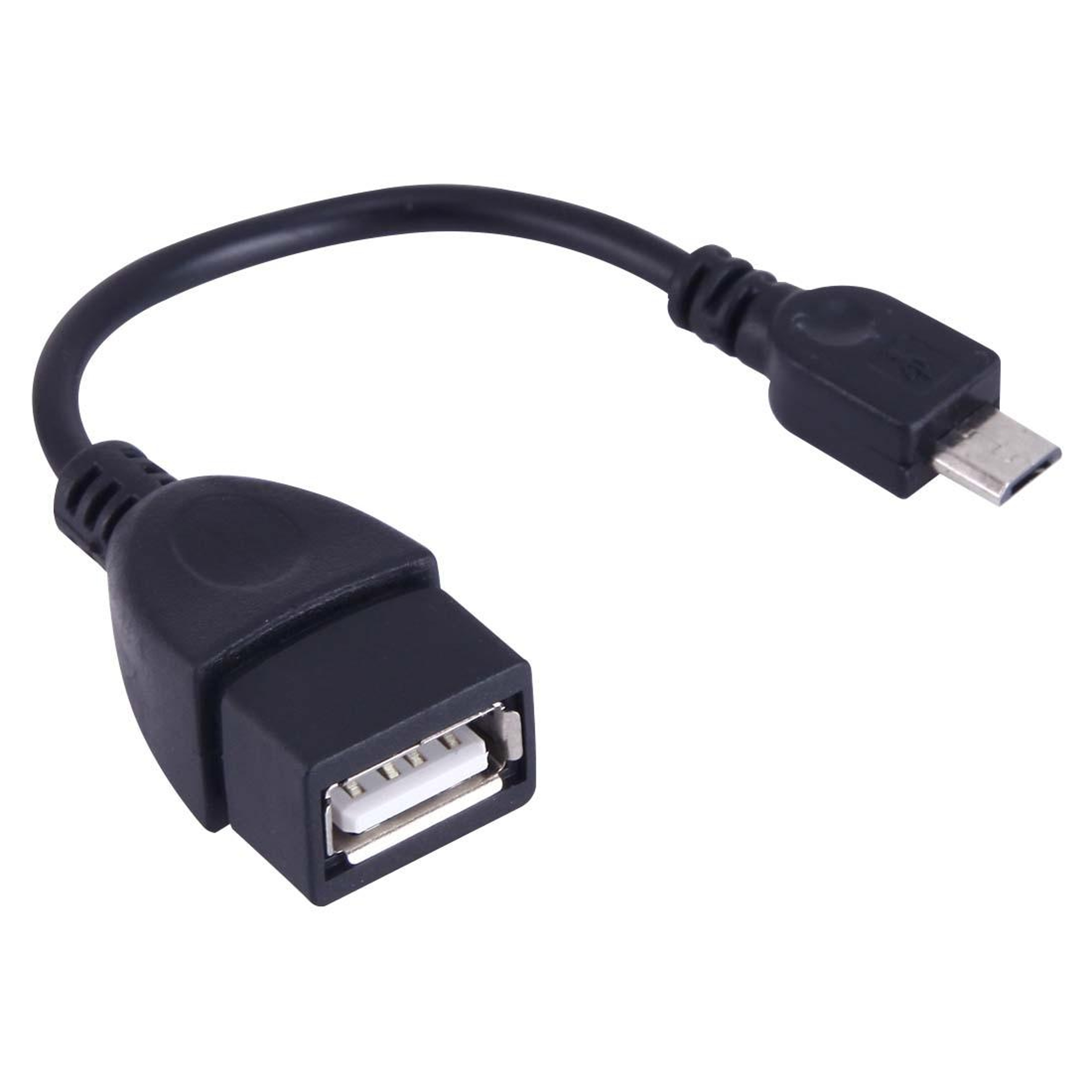 Micro USB OTG Adapter Cable USB 20 Female Converter For Android Devices 0