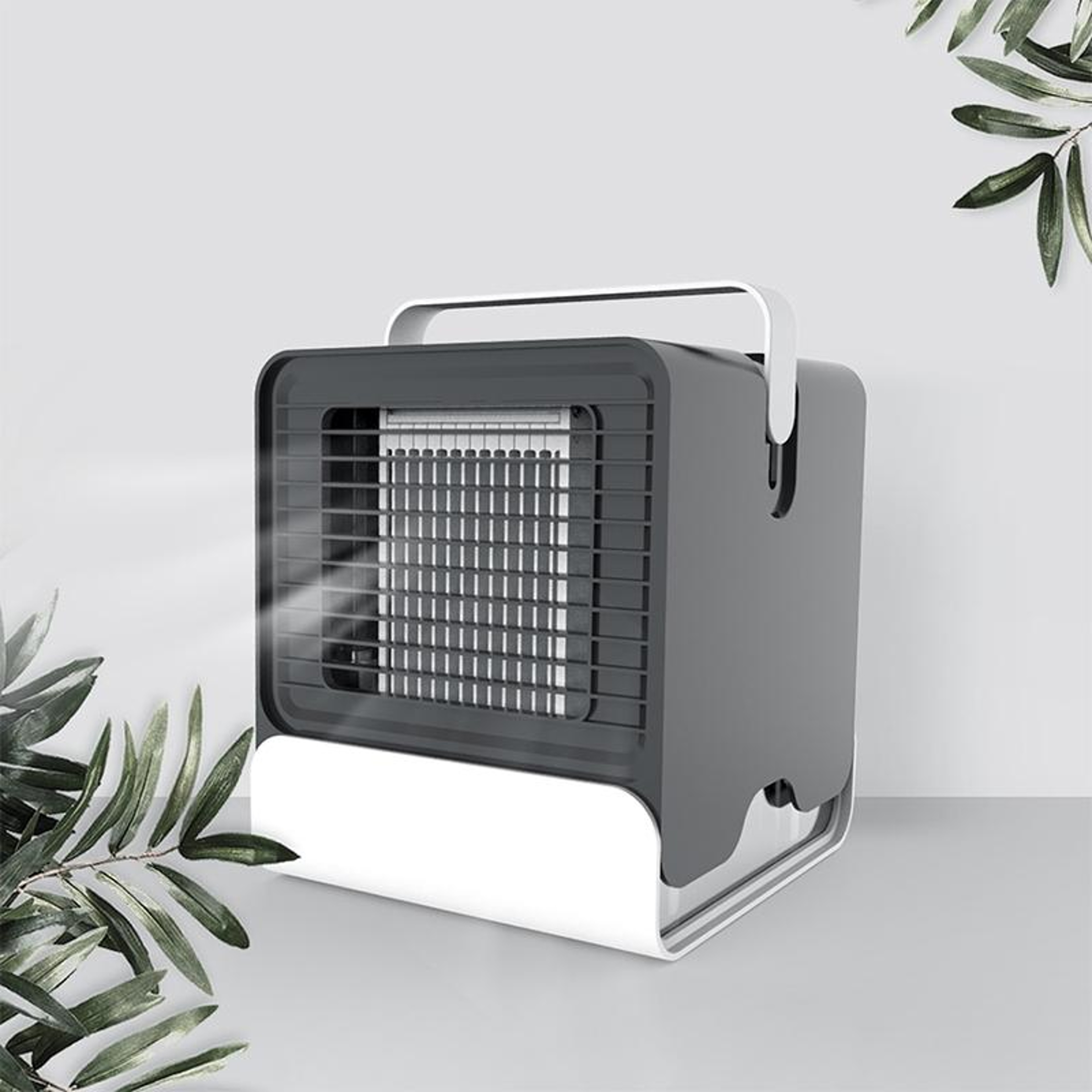 Spades Negative Ion Portable Air Cooler Fan with Humidification – Personal Air Conditioner for Home & Office – view 1