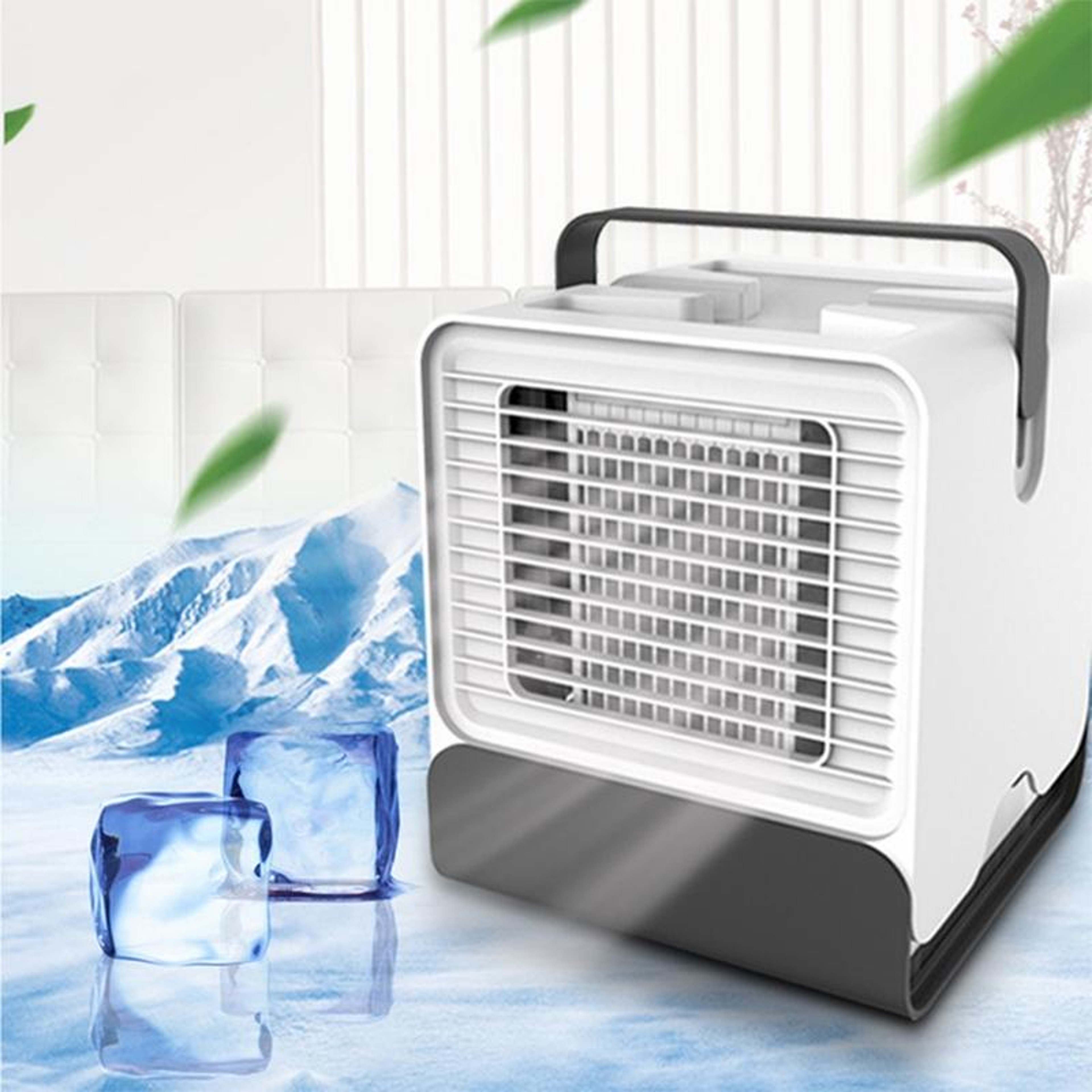Spades Negative Ion Portable Air Cooler Fan with Humidification – Personal Air Conditioner for Home & Office – view 17