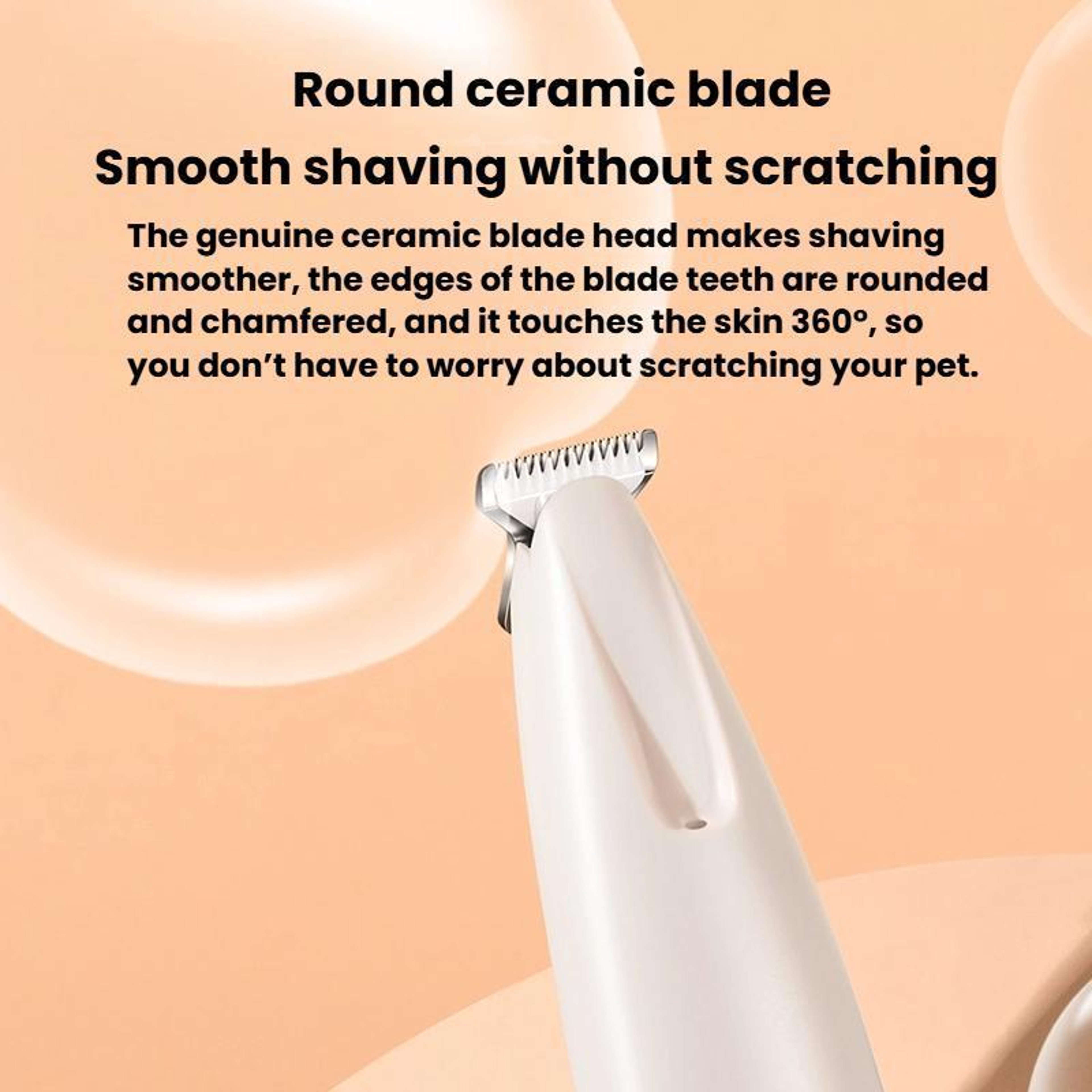 Quiet Waterproof Pet Paw Trimmer For Cats  Dogs With LED Display USB Rechargeable Grooming Clipper 2