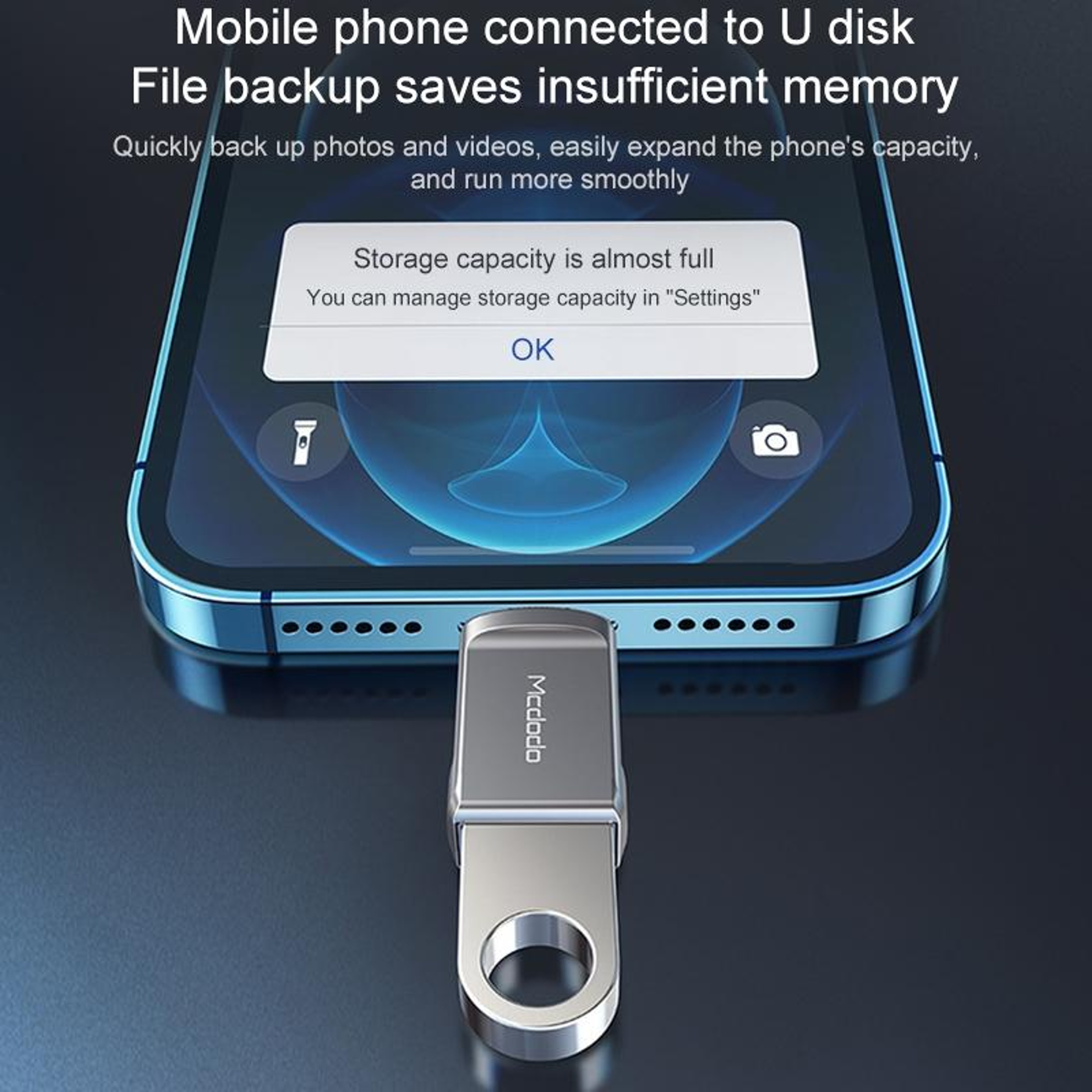 USB OTG Adapter Lightning To USB Converter Fast Data Sync  Charging 3