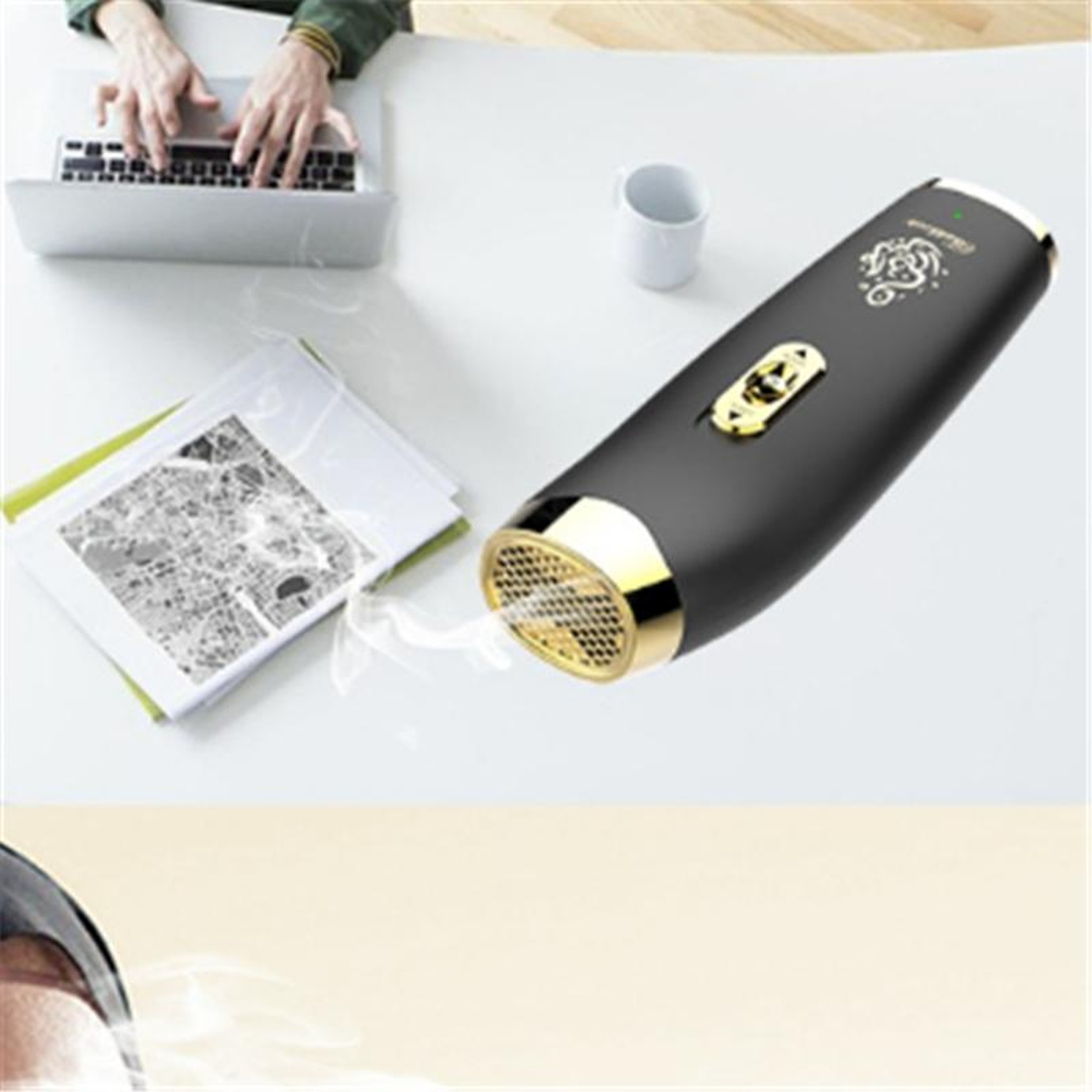 USB Car Aromatherapy Diffuser Portable Bakhoor Incense Burner 3