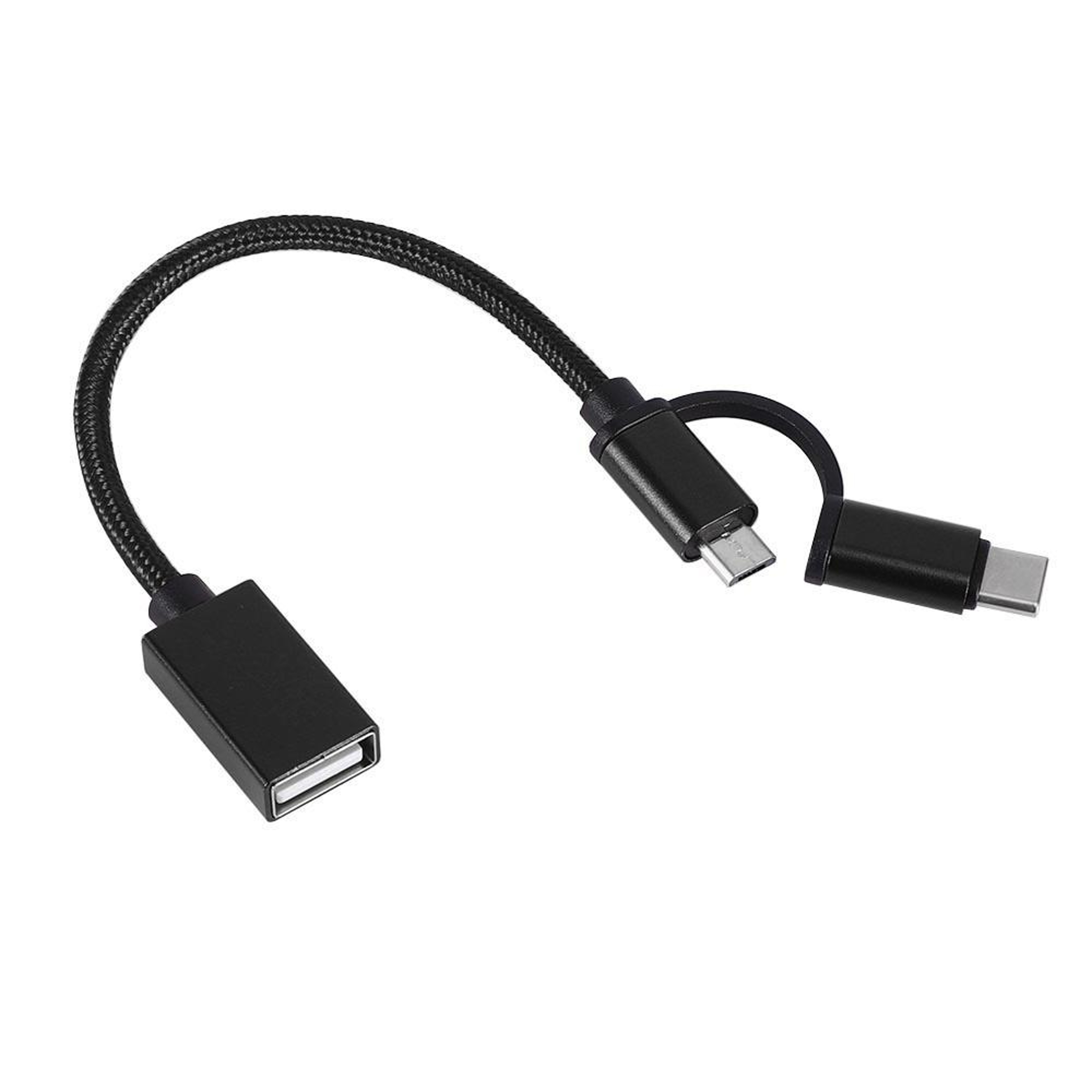 3 In 1 USB C OTG Adapter Cable With Micro USB  USB 30 Fast Data Transfer 0