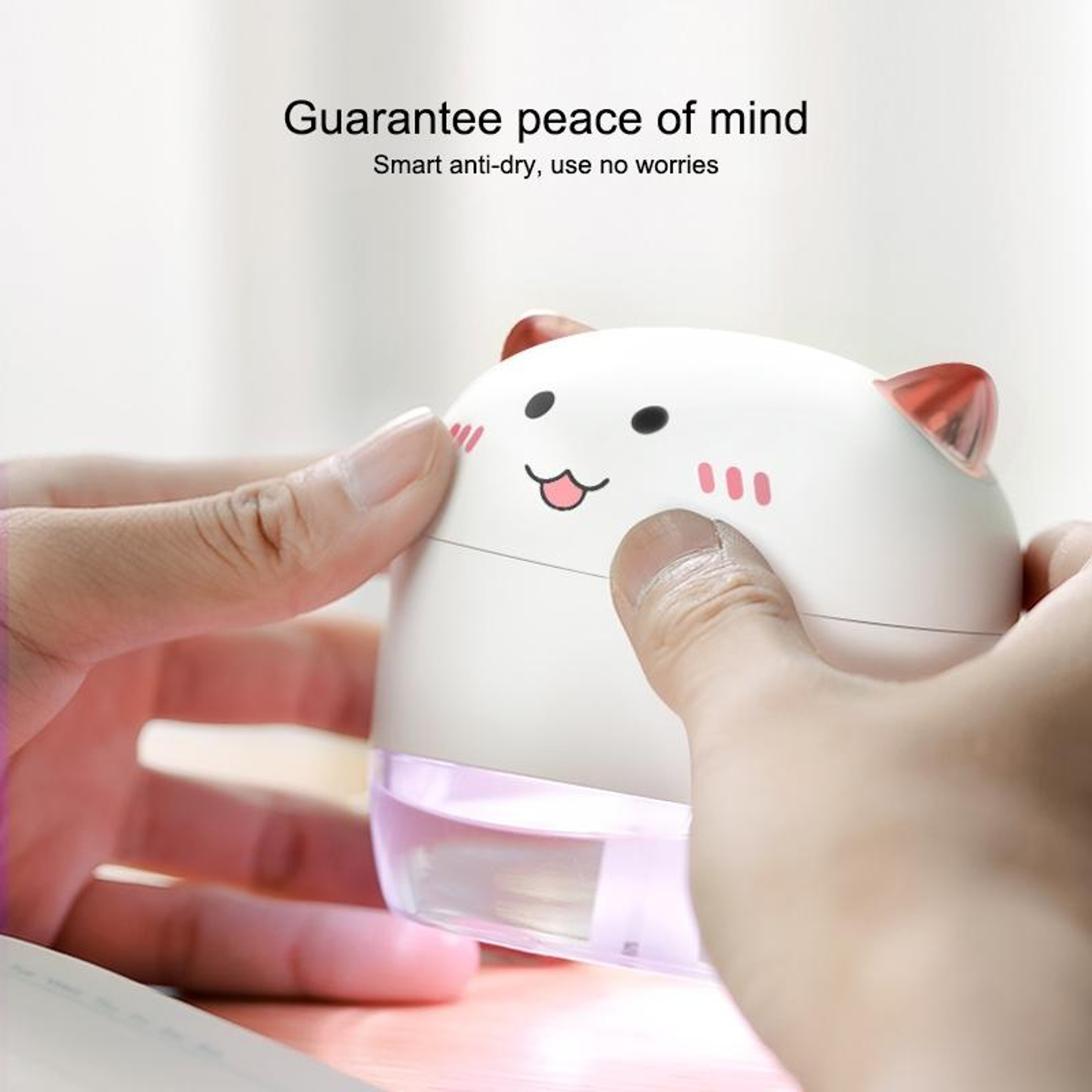 Angel Mini Humidifier With Night Light USB Cool Mist 3