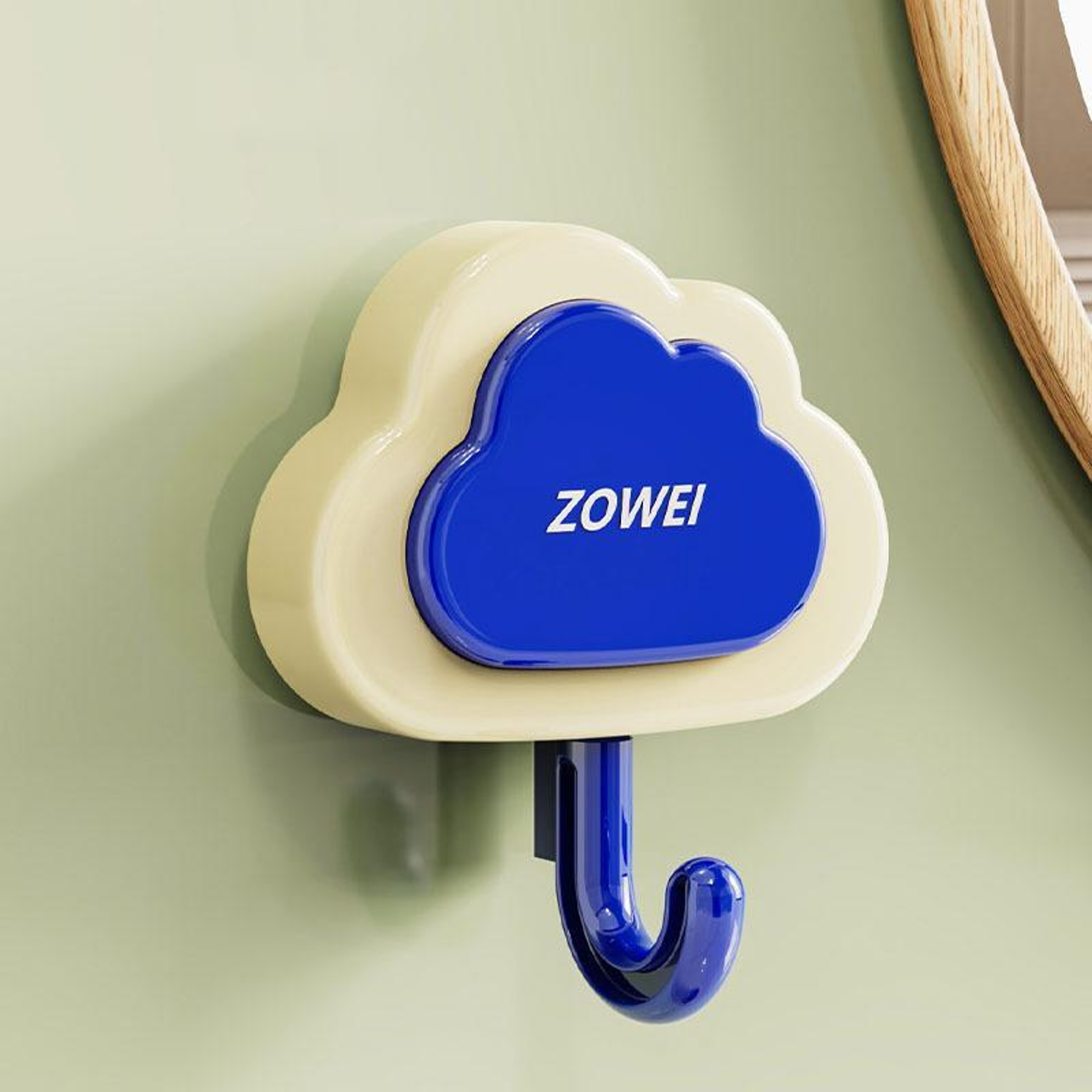 Cloud Suction Cup Hooks Strong Hold Removable Wall Hooks For Bathroom Kitchen Storage 0
