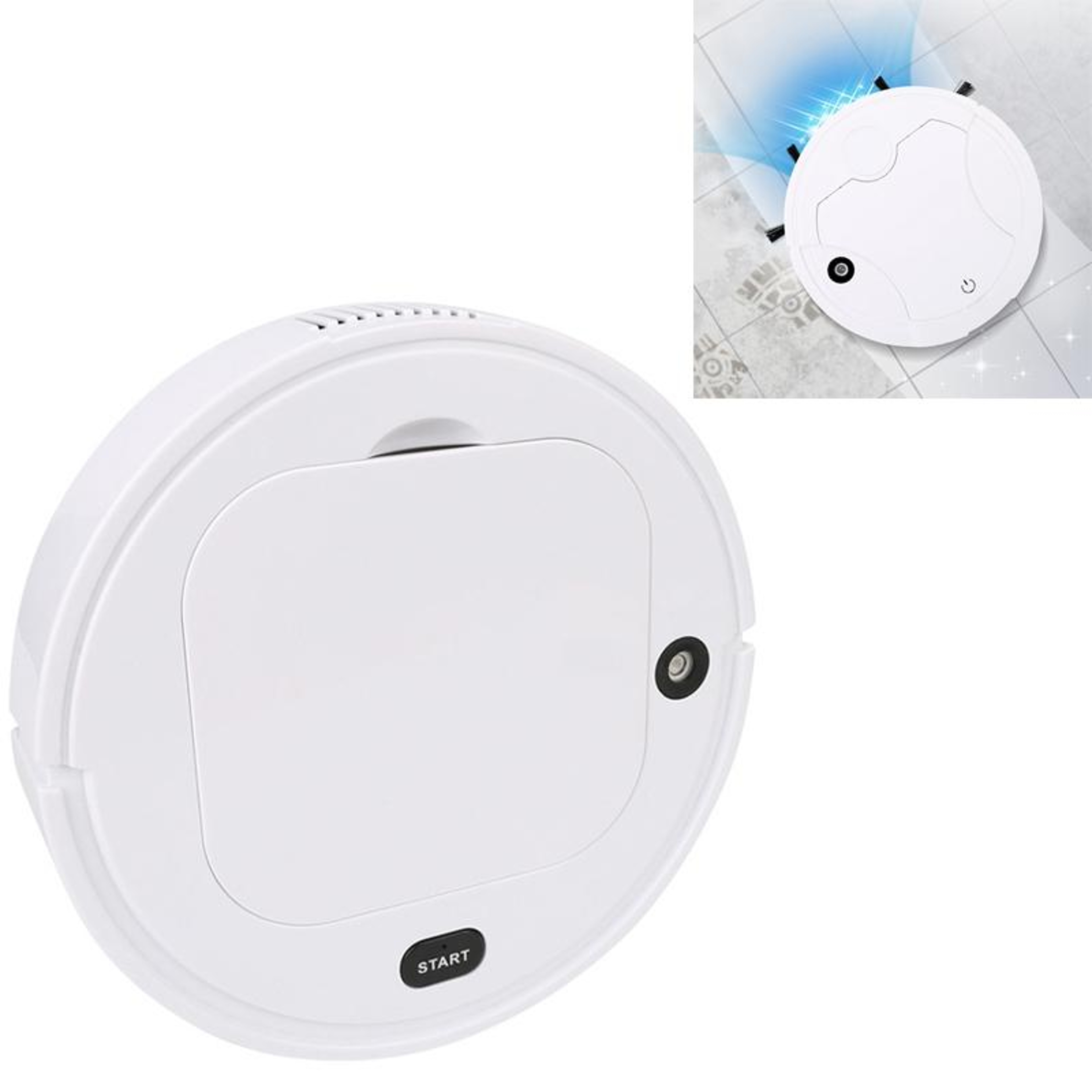 Smart Robot Vacuum Cleaner and Mopping Robot with UV Sanitizing Home Cleaning System – view 1