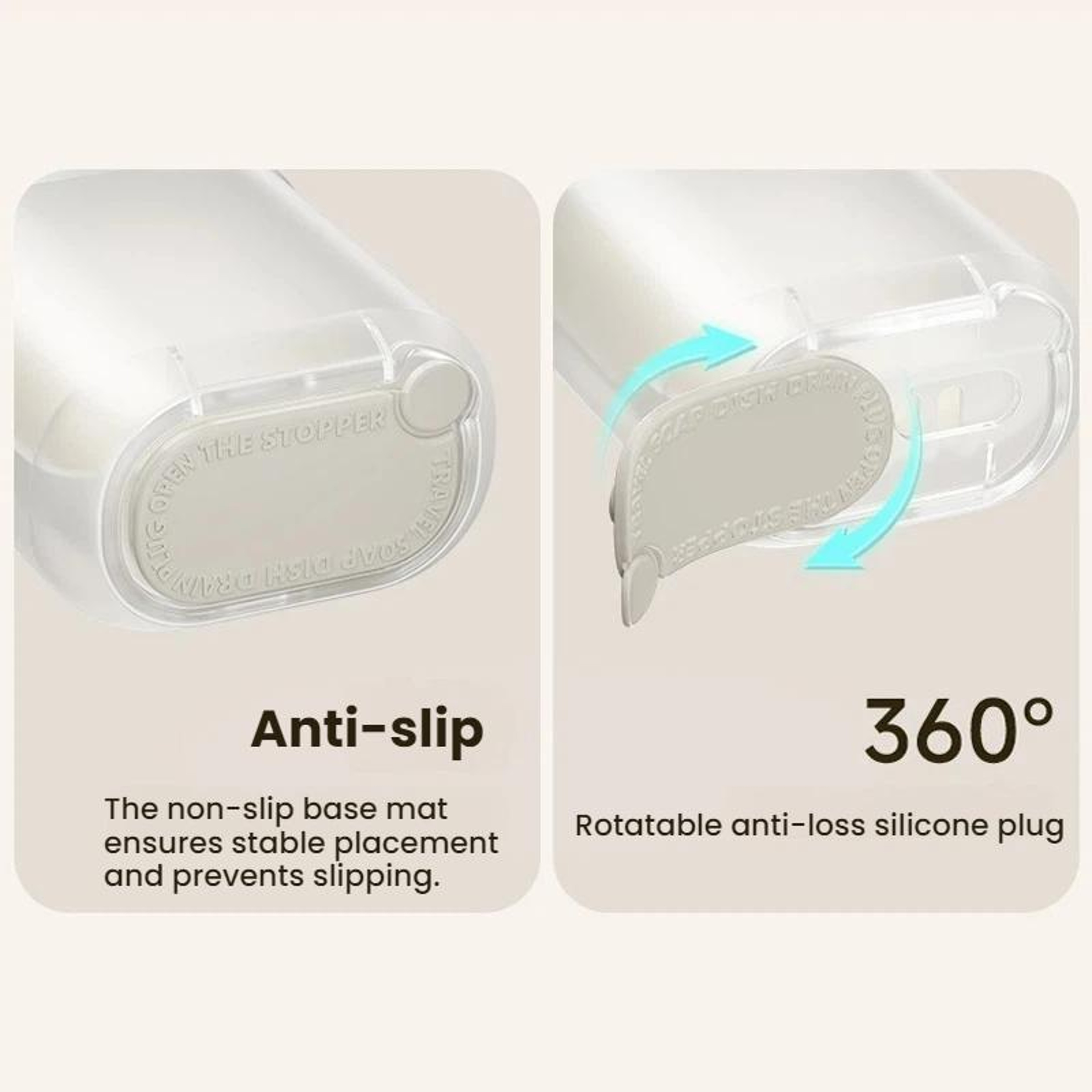 Leakproof Travel Soap Case with Lid and Drain Tray – view 6