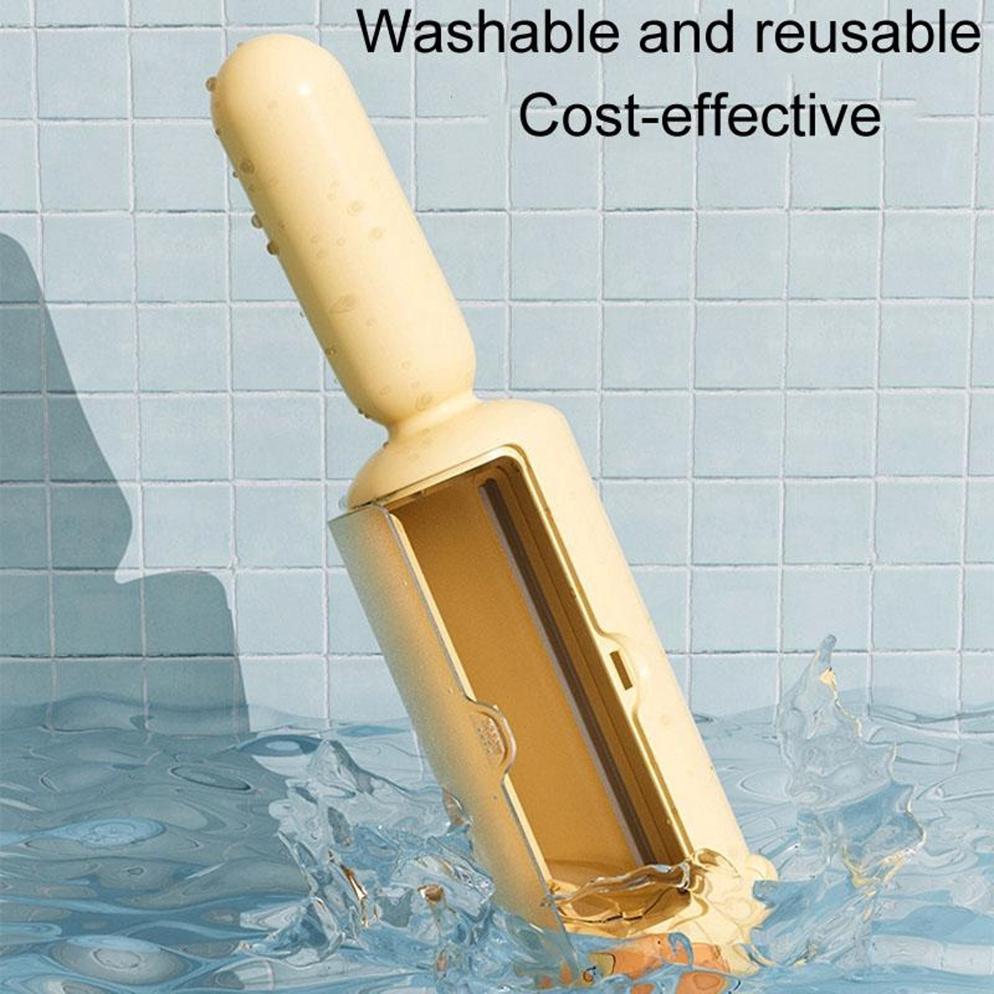 SelfCleaning Pet Hair Remover Brush For Furniture  Clothes 9