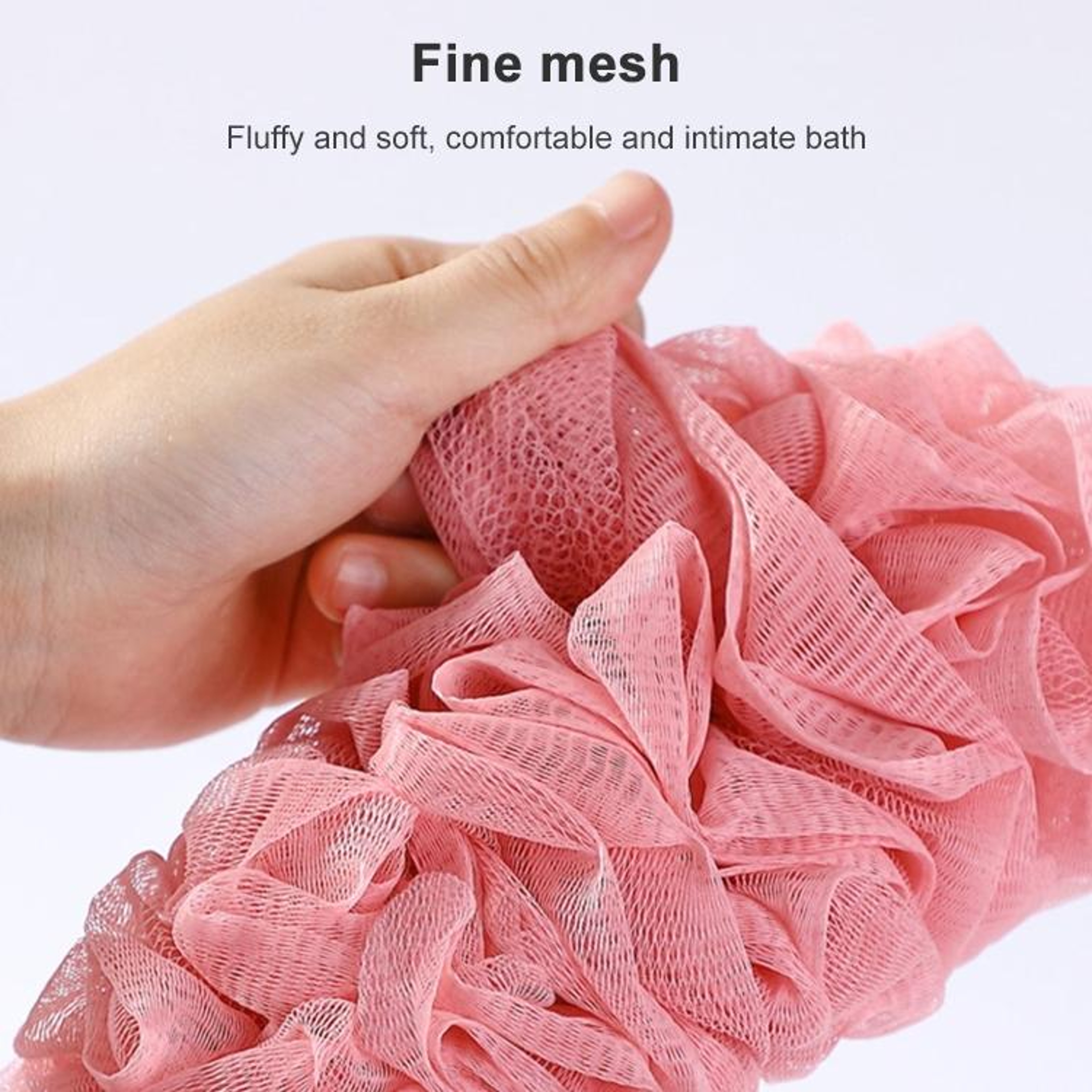 Long Handle Bath Brush With NonSlip Grip  Exfoliating Back Scrubber For Shower 4