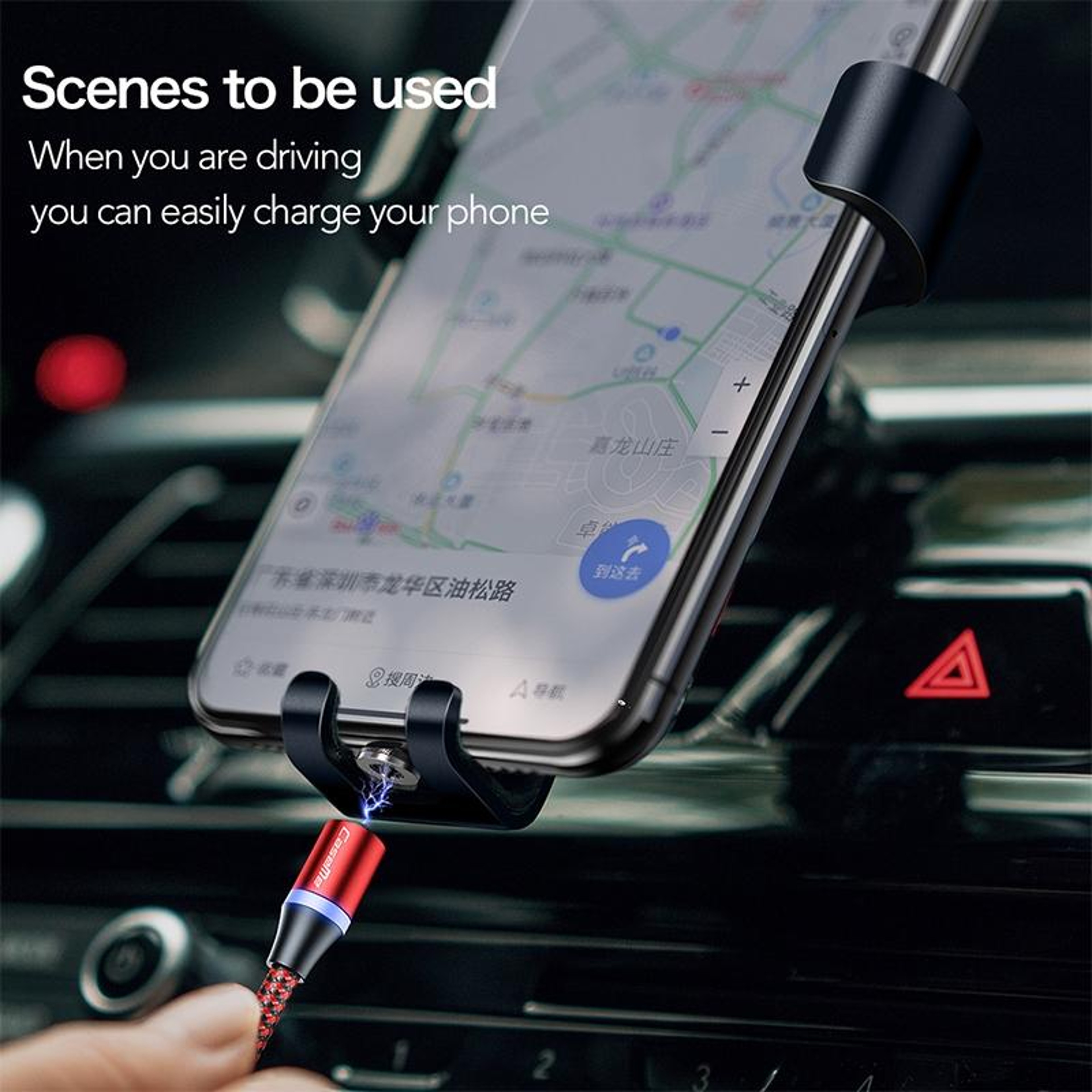 CaseMe Magnetic Micro USB Charging Adapter Compact Portable Charging Tip 3