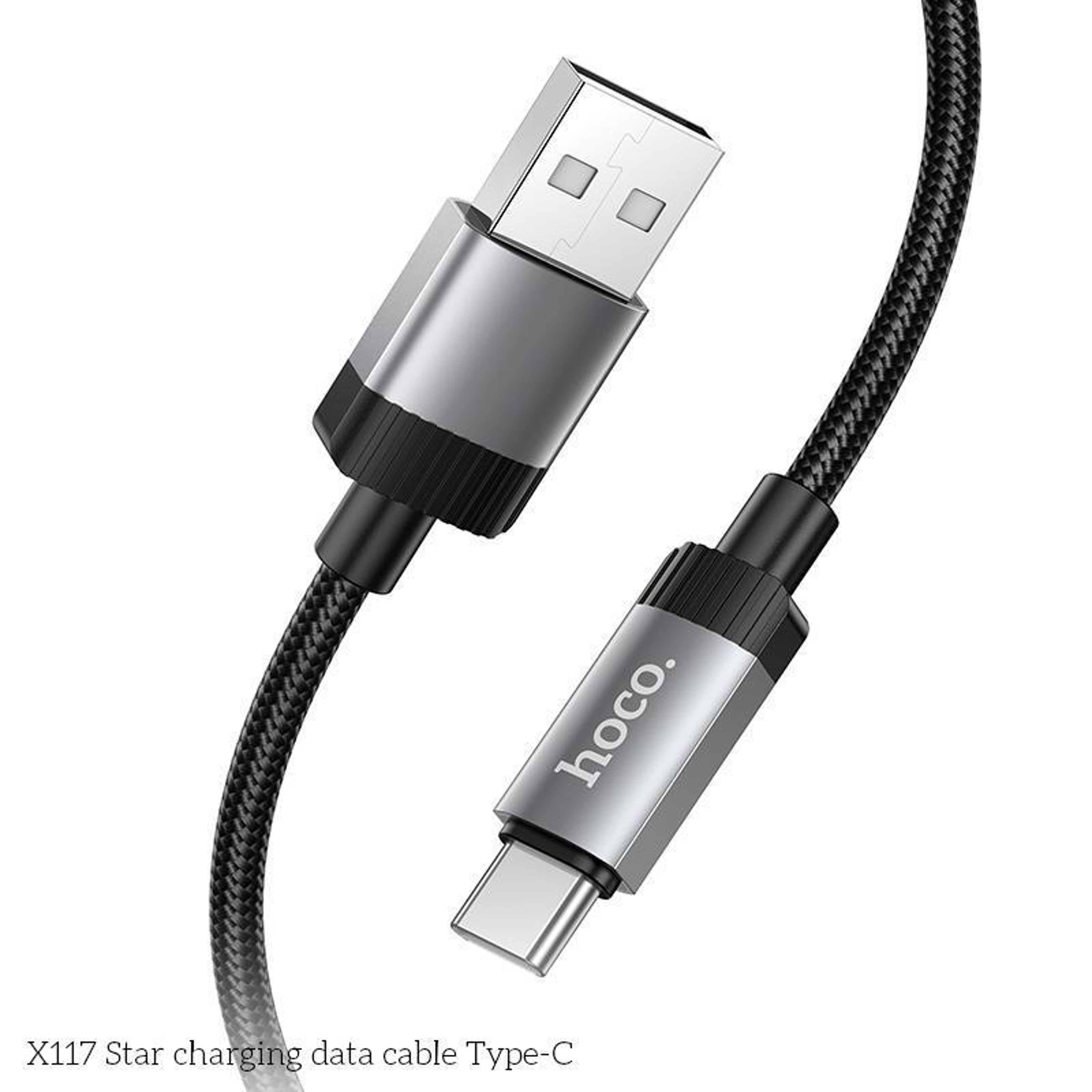 1m USB To Type C Fast Charging Cable 3A Durable Braided Data Cord 3