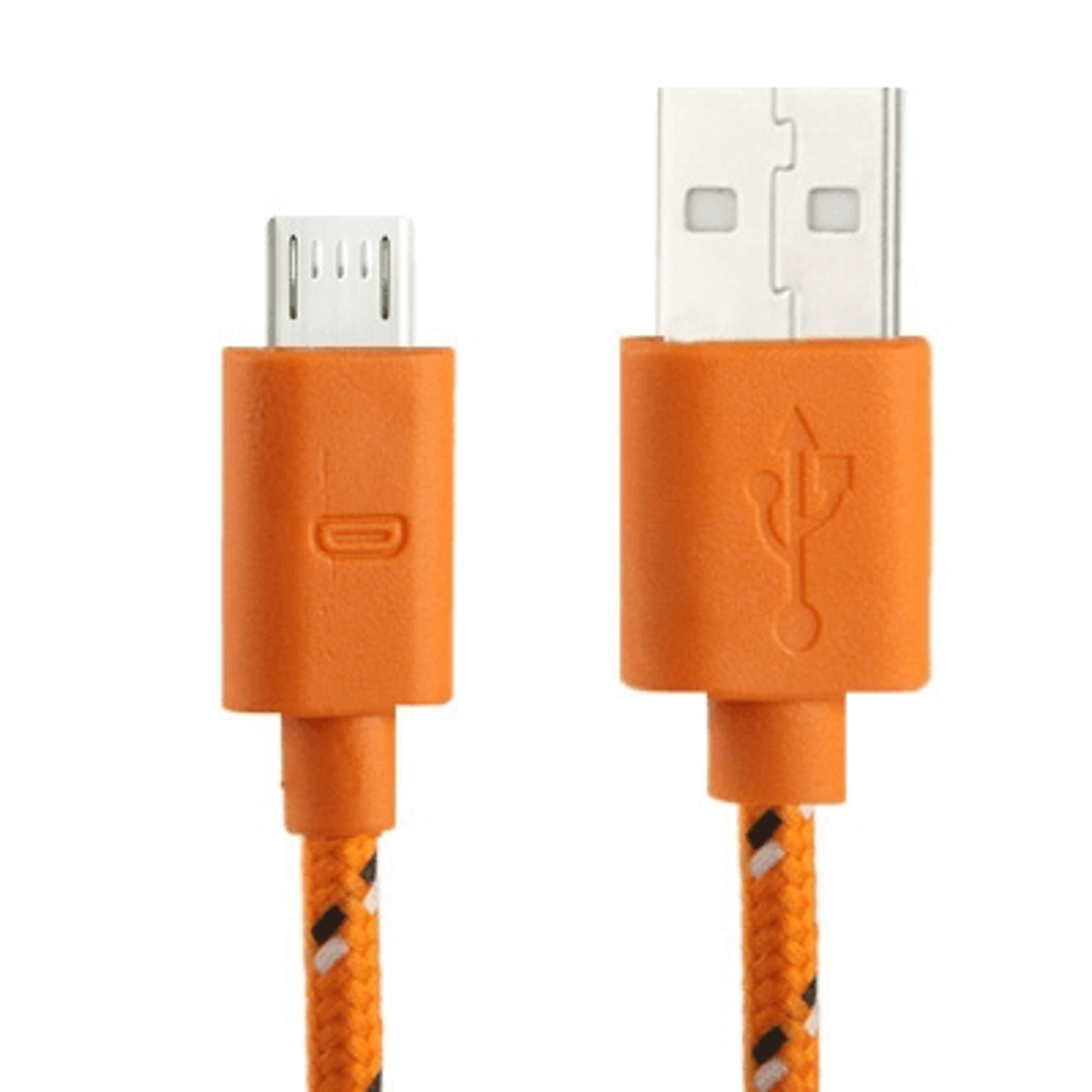3m Nylon Braided Micro USB Cable 5 Pin Fast Charge  Data Transfer Cord 6
