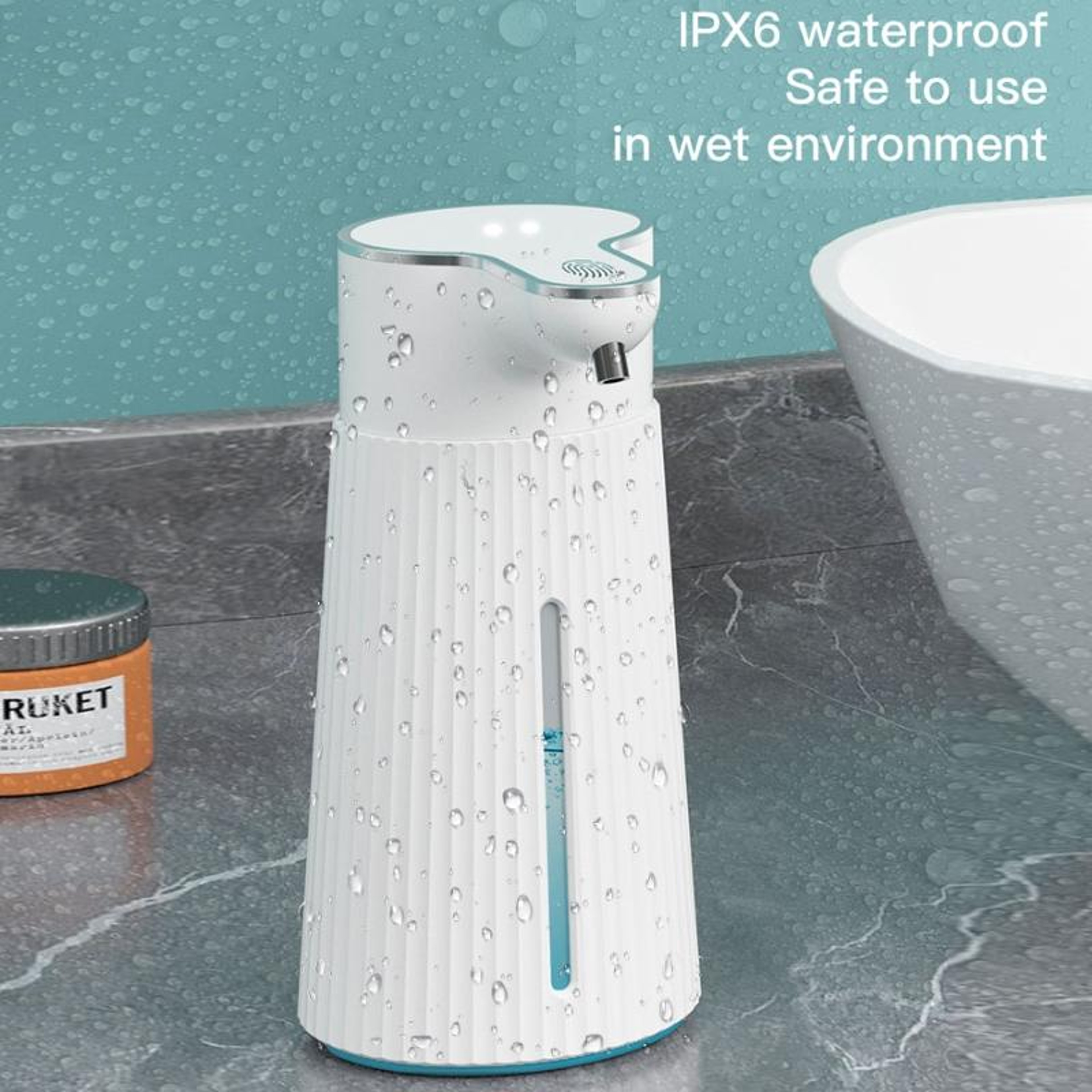 Touchless Automatic Foam Soap Dispenser Wall Mounted Rechargeable 9