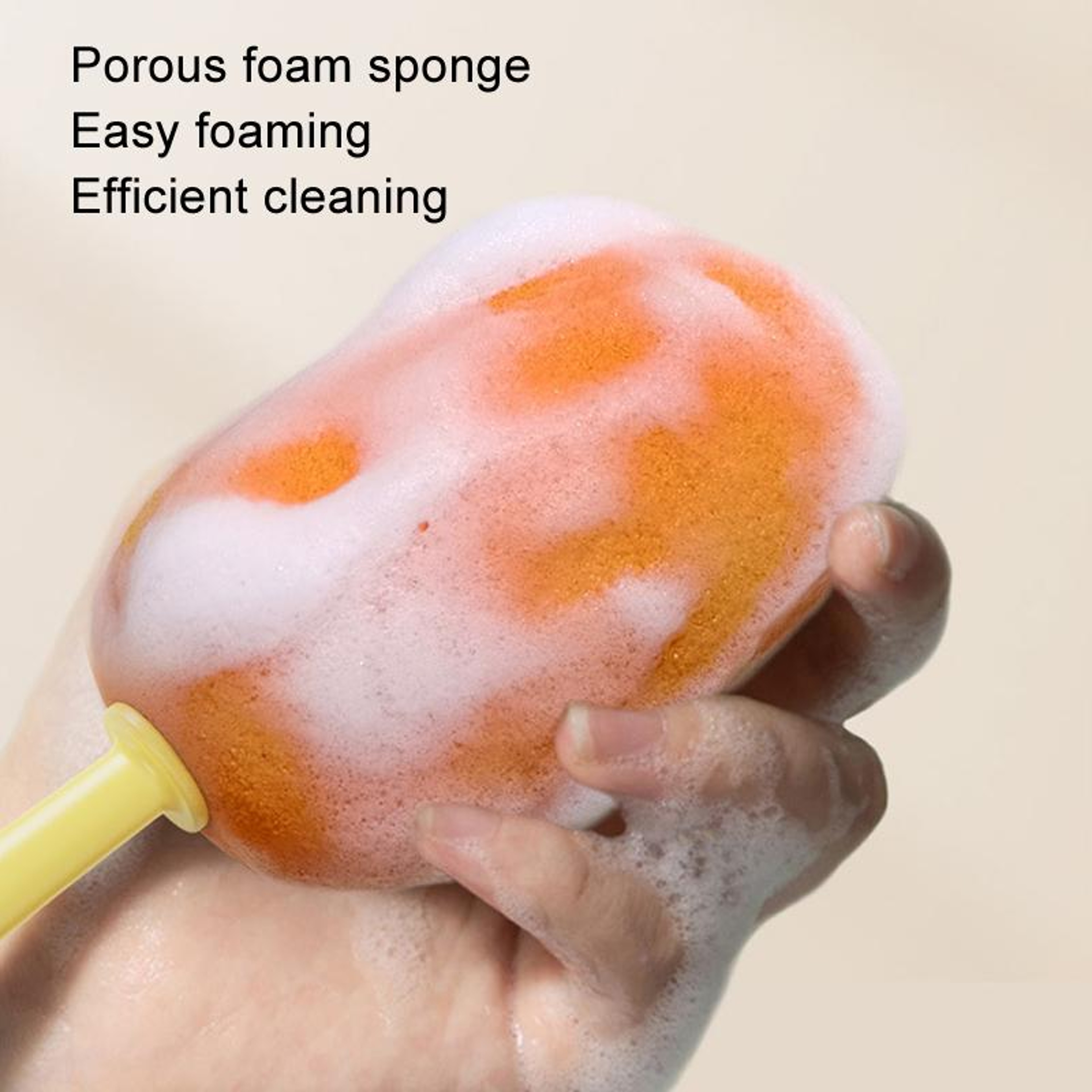 Carrot Shape Bottle  Cup Cleaning Brush Long Handle Kitchen Cleaning Tool 6