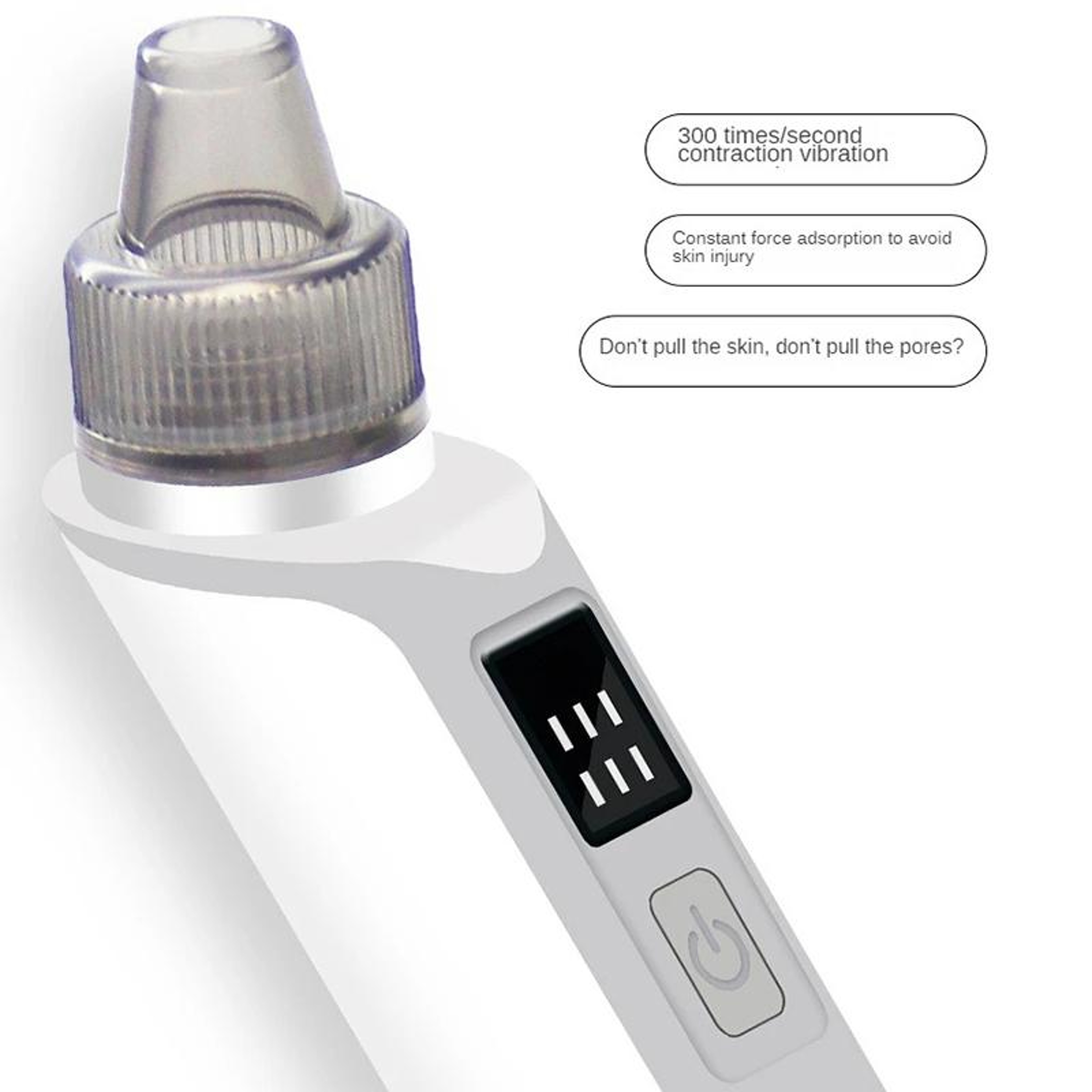 peed Electric Blackhead Remover Vacuum with LCD Display Facial Pore Cleaning Device – view 5