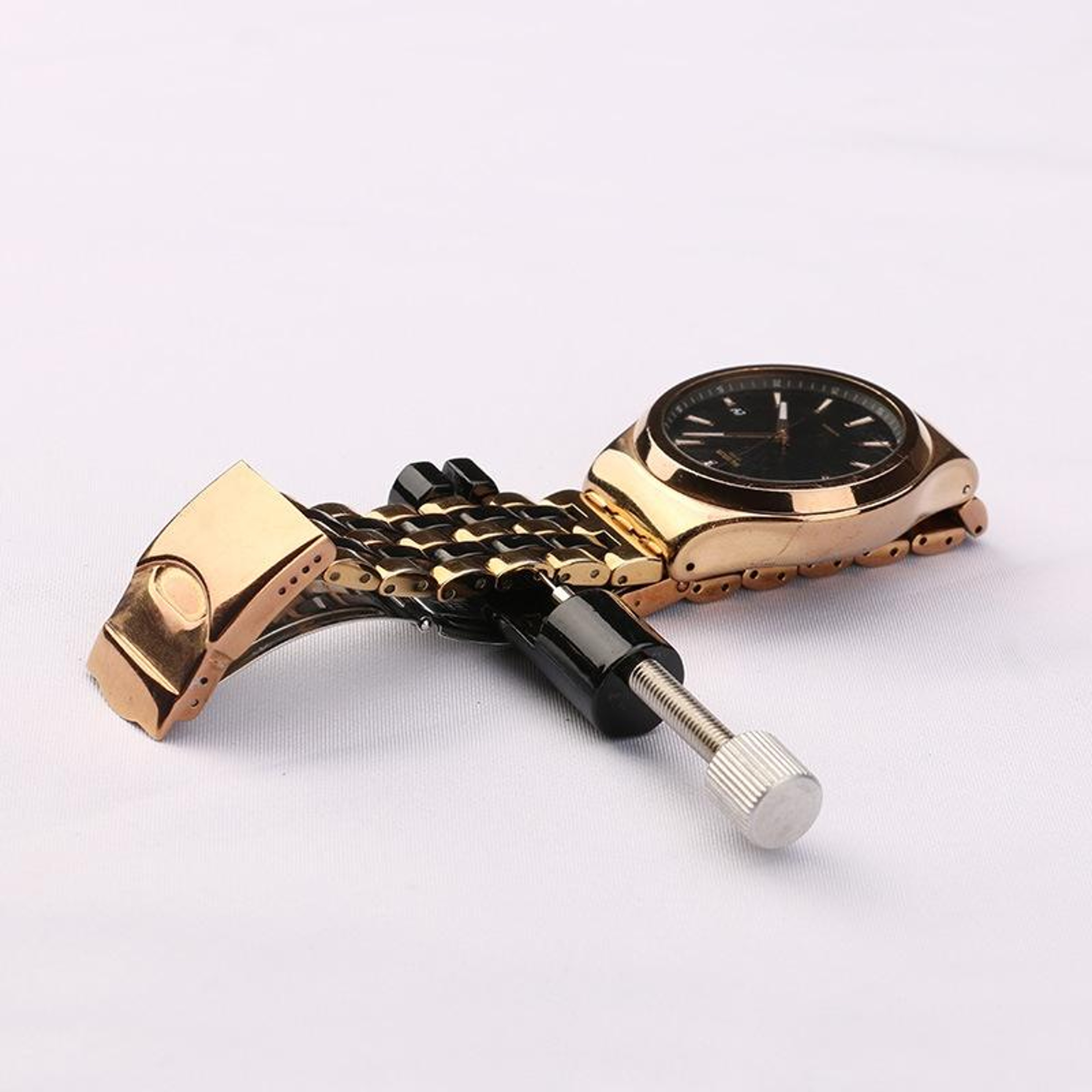 Adjustable Watch Link Remover Tool Kit For Bracelet Sizing And Repair 1