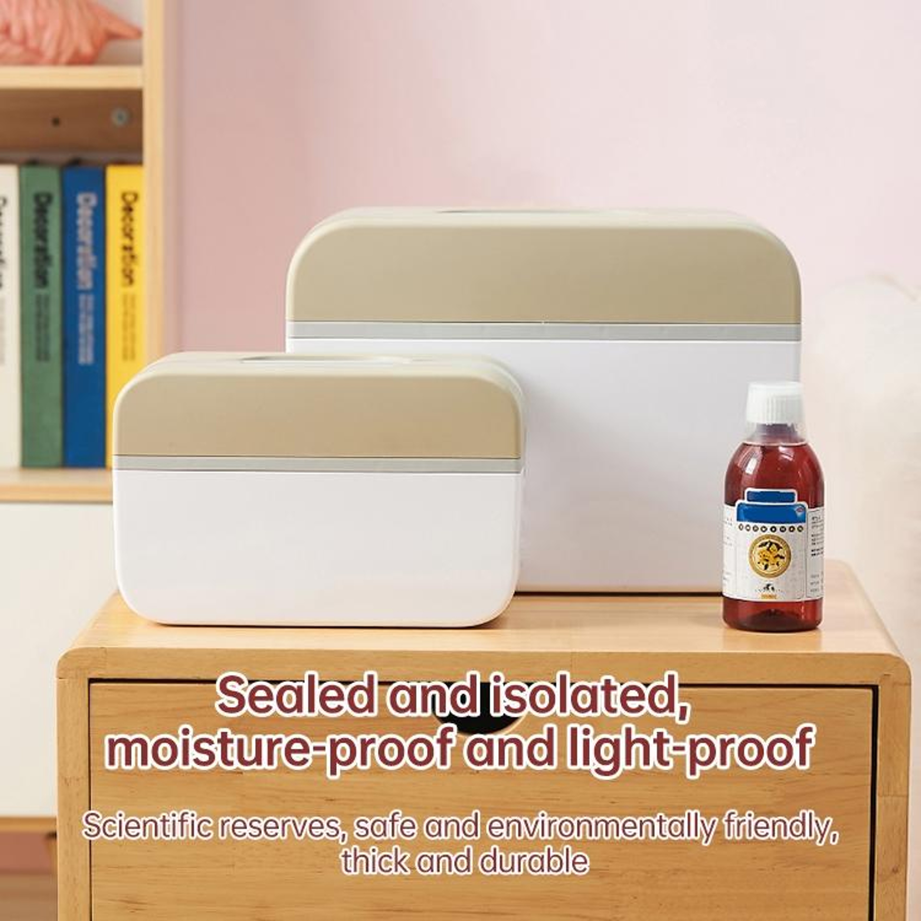 Double Layer Dustproof Medicine Storage Box First Aid Organizer & Emergency Medical Kit Case – view 8