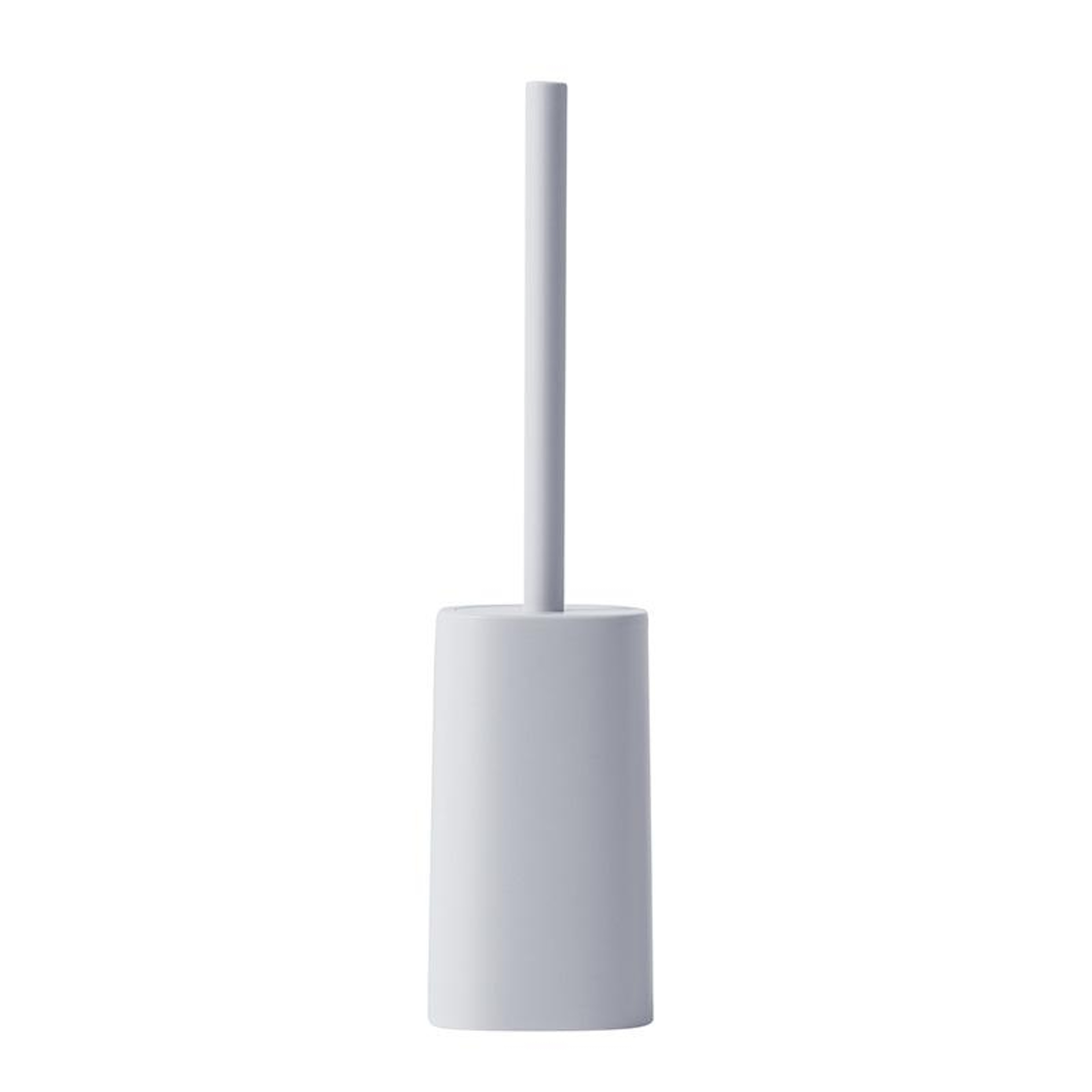 Long Handle Soft Bristle Toilet Brush with Holder Base Bathroom Cleaning Set White – view 11
